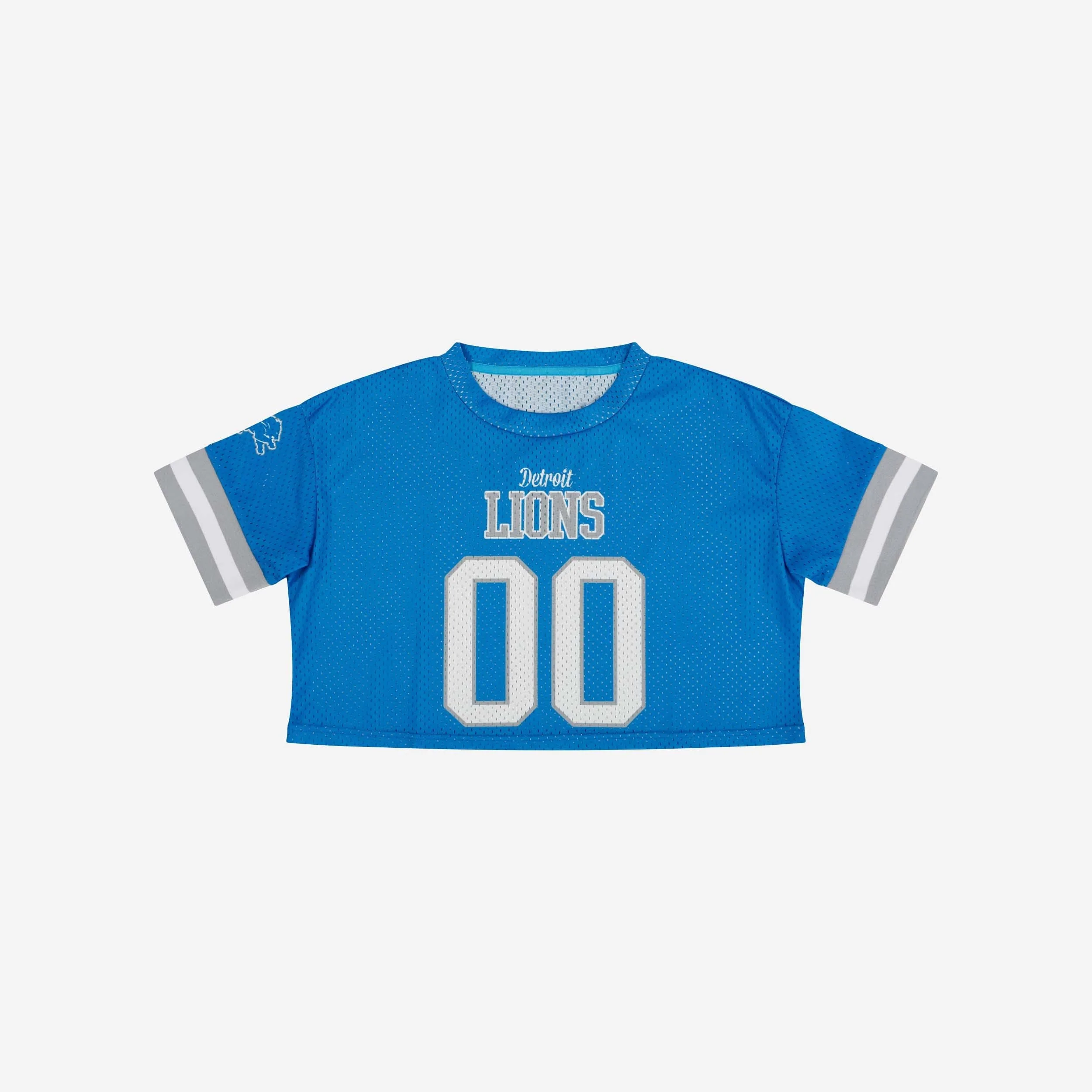 Detroit Lions Womens Gameday Mesh Crop Top - Image 3
