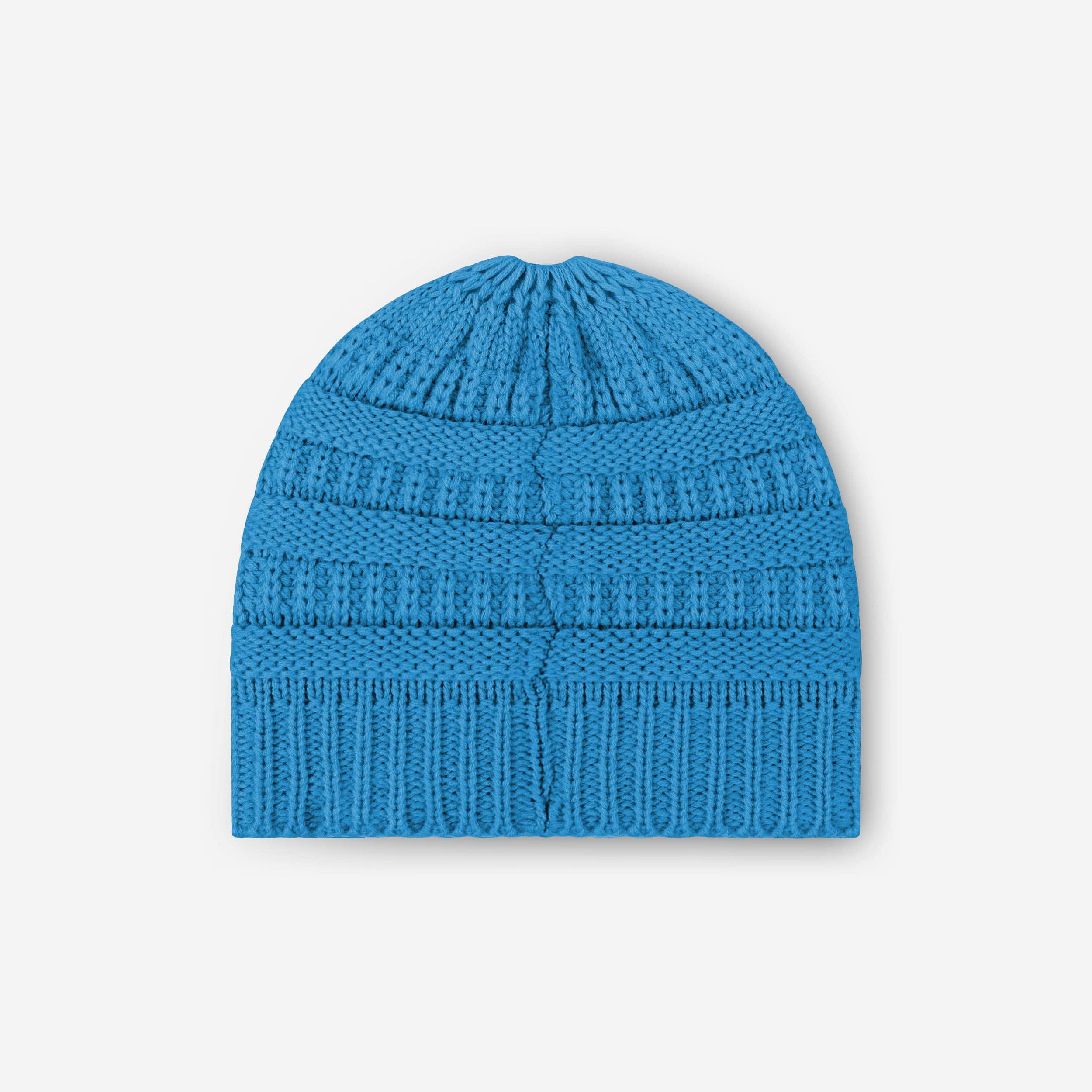 Detroit Lions Womens Solid Ponytail Beanie - Image 2
