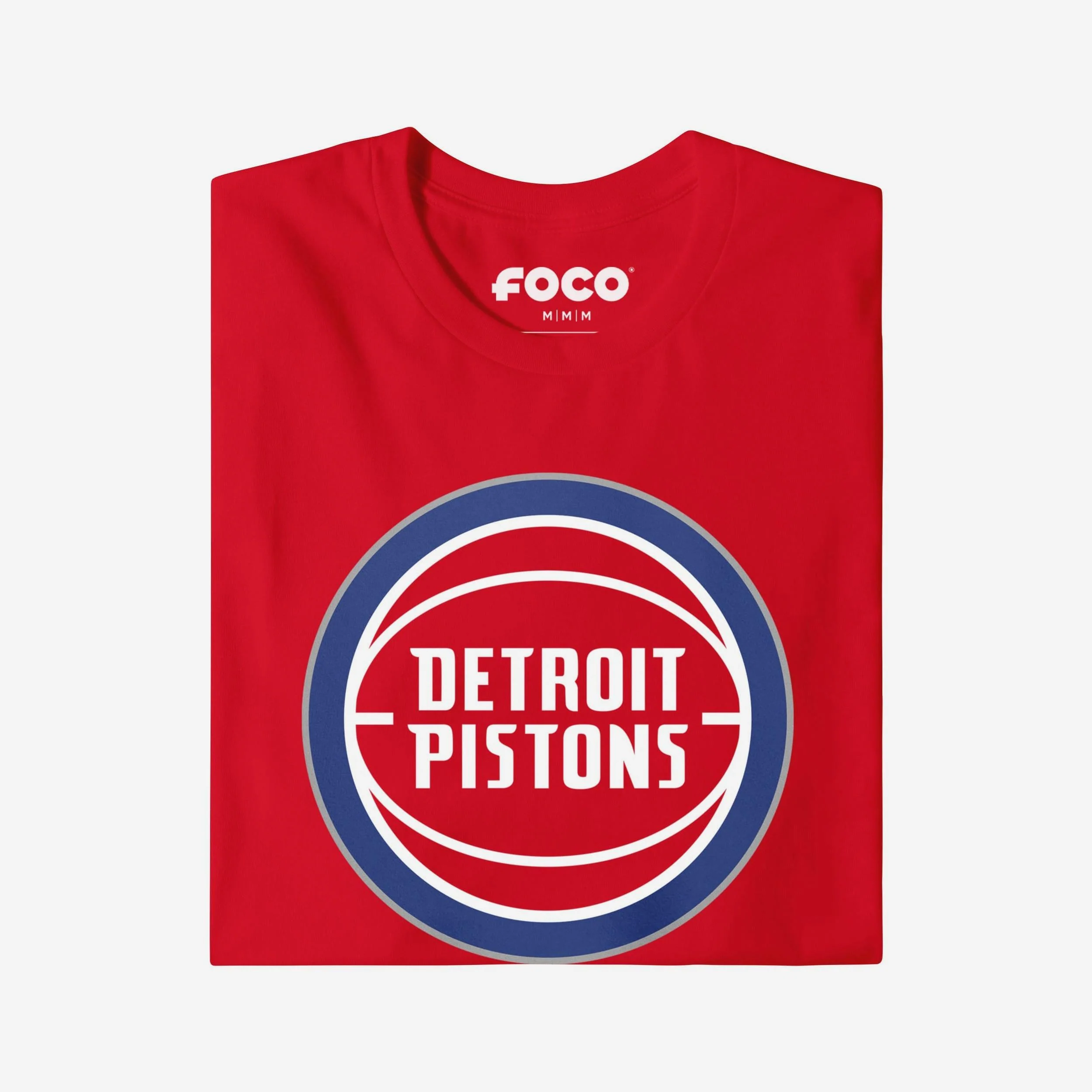 Detroit Pistons Primary Logo T-Shirt - Image 6