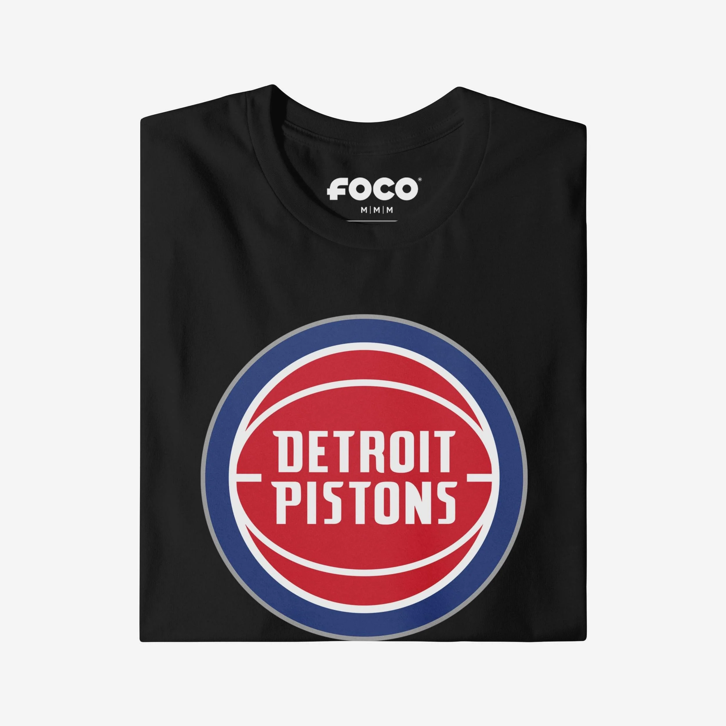 Detroit Pistons Primary Logo T-Shirt - Image 9