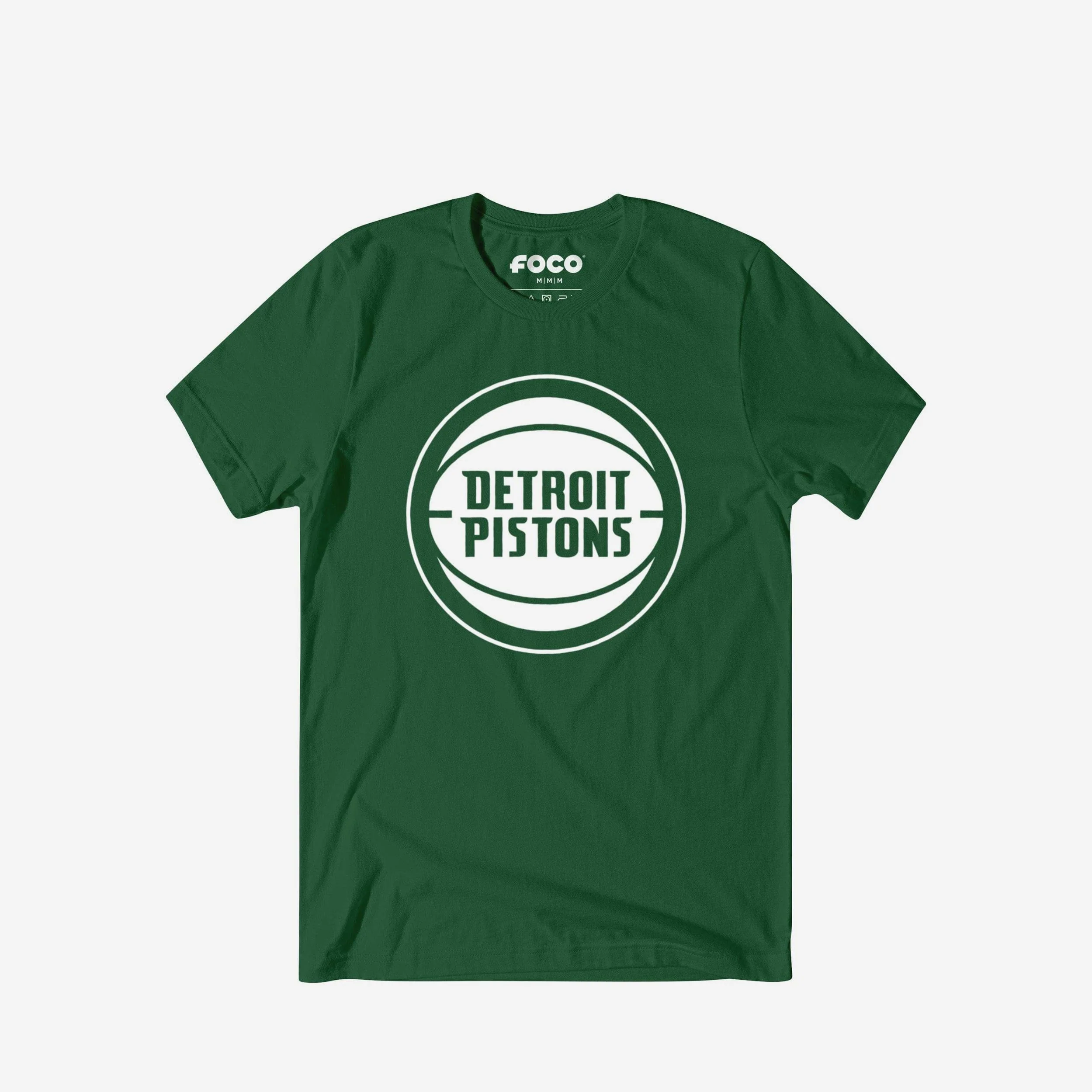 Detroit Pistons White Logo T-Shirt