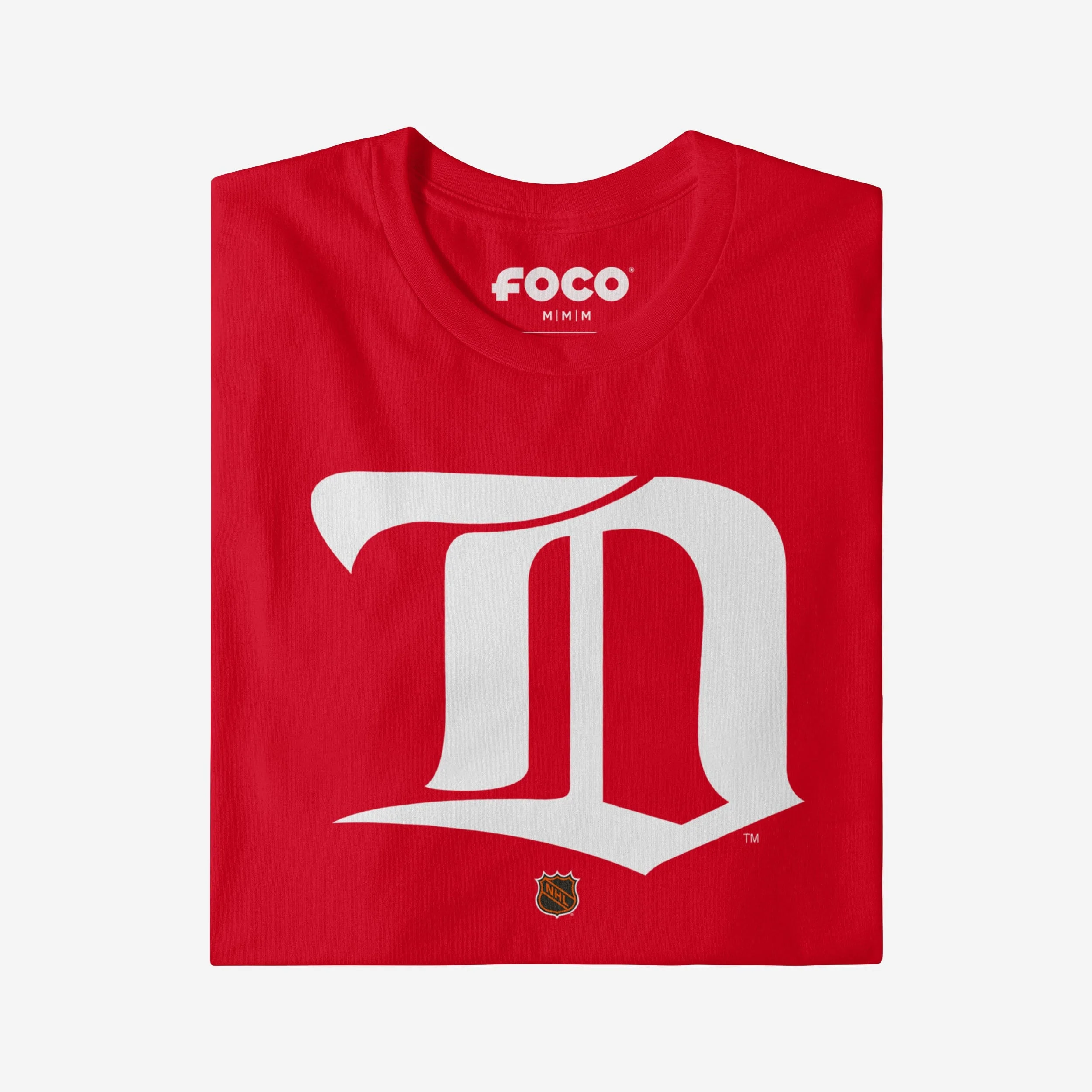 Detroit Red Wings 1926 Retro Logo T-Shirt - Image 6
