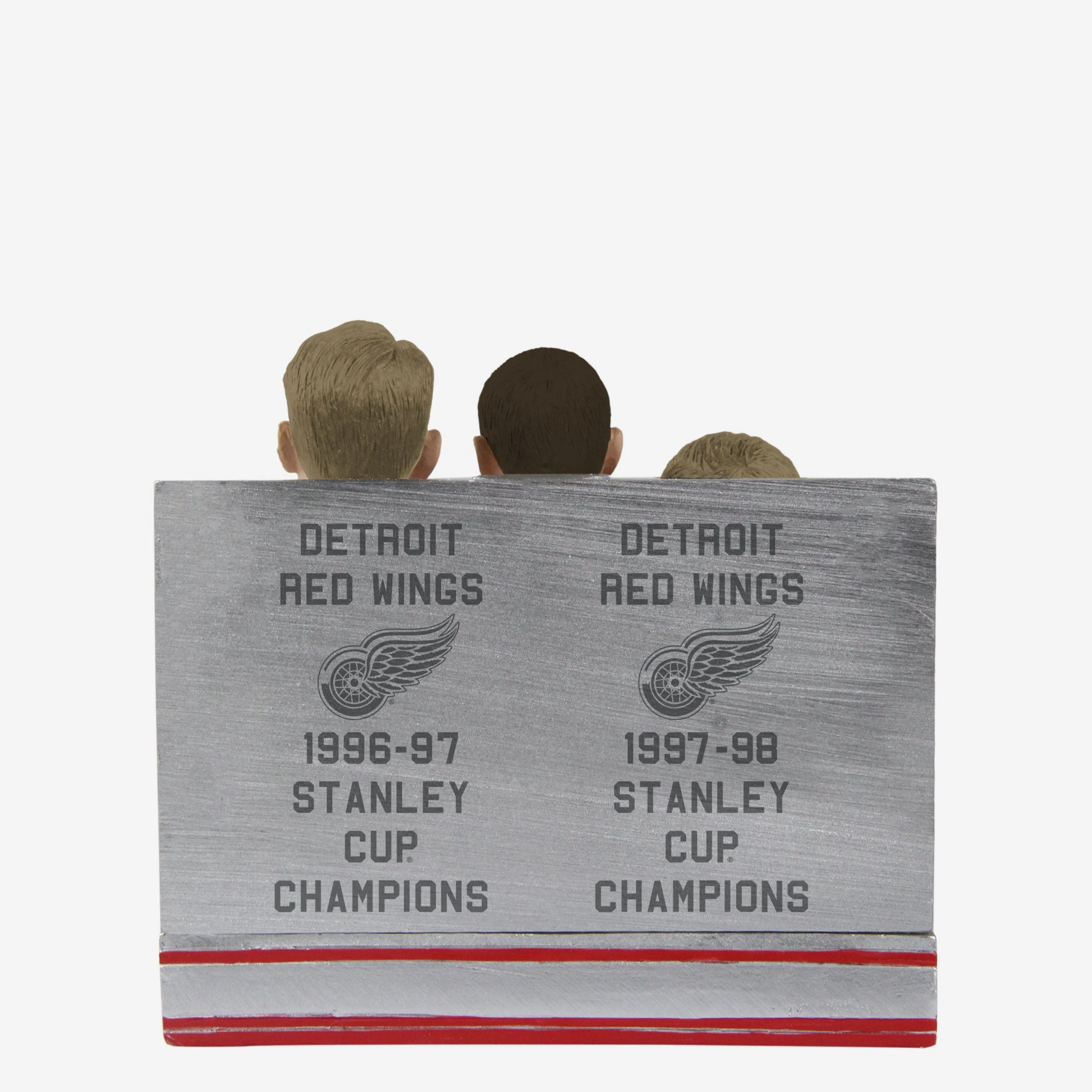 Detroit Red Wings 1998 Stanley Cup Champions 25th Anniversary Celebration Triple Bobblehead - Image 7