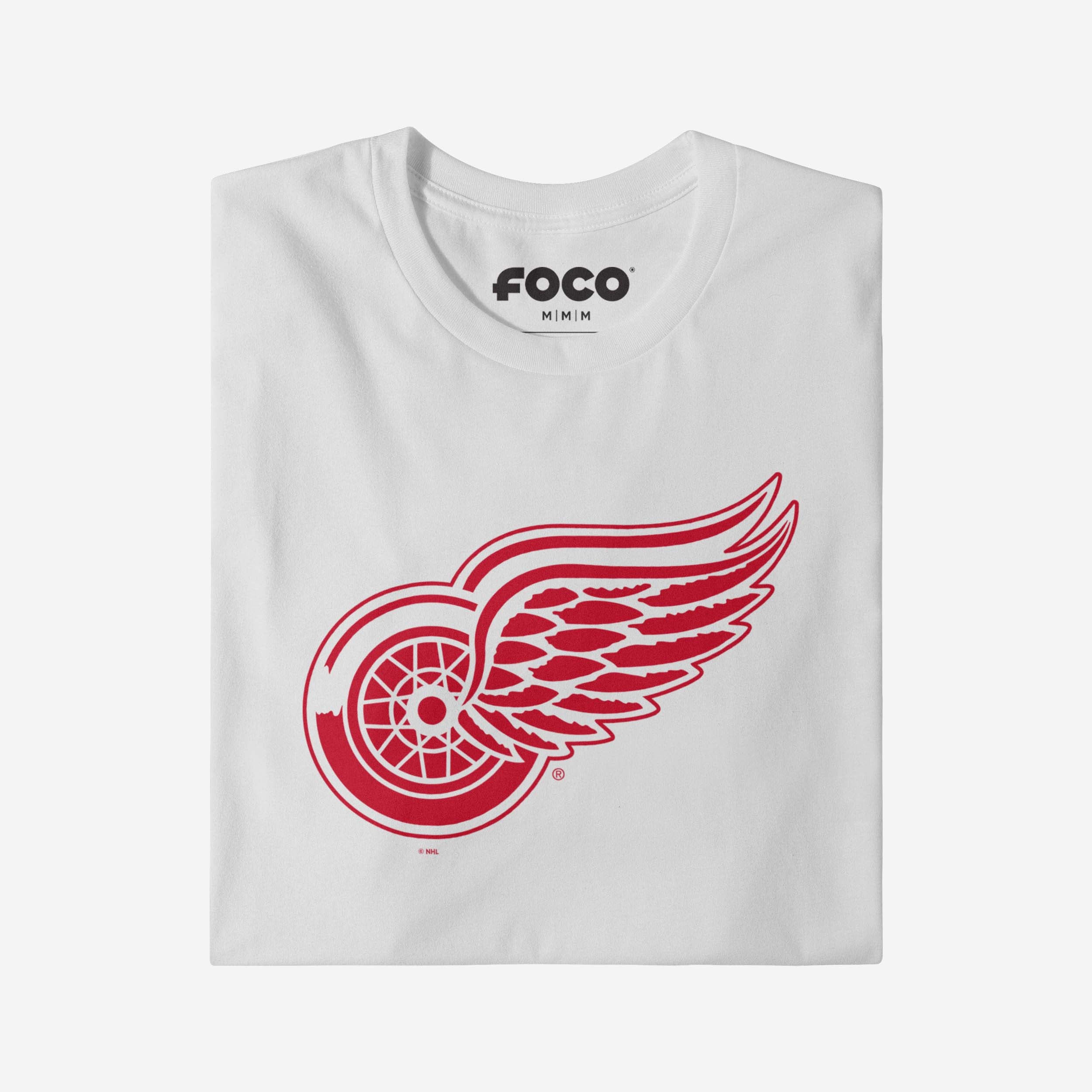 Detroit Red Wings Primary Logo Long Sleeve T-Shirt - Image 12