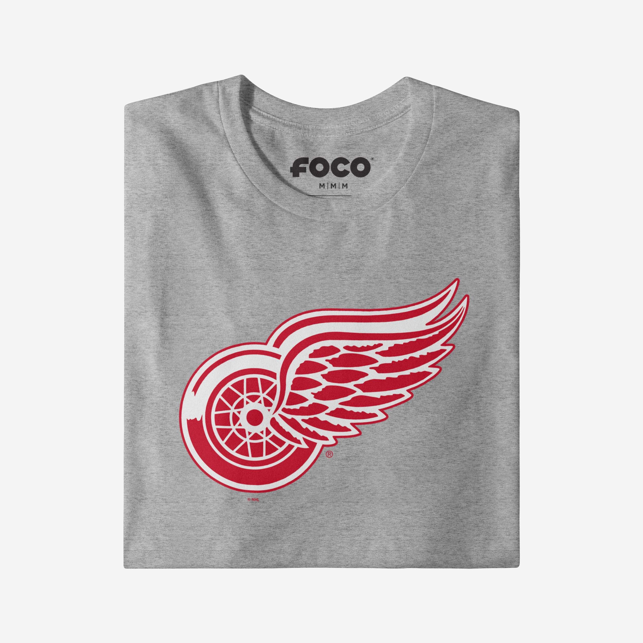 Detroit Red Wings Primary Logo Long Sleeve T-Shirt - Image 6