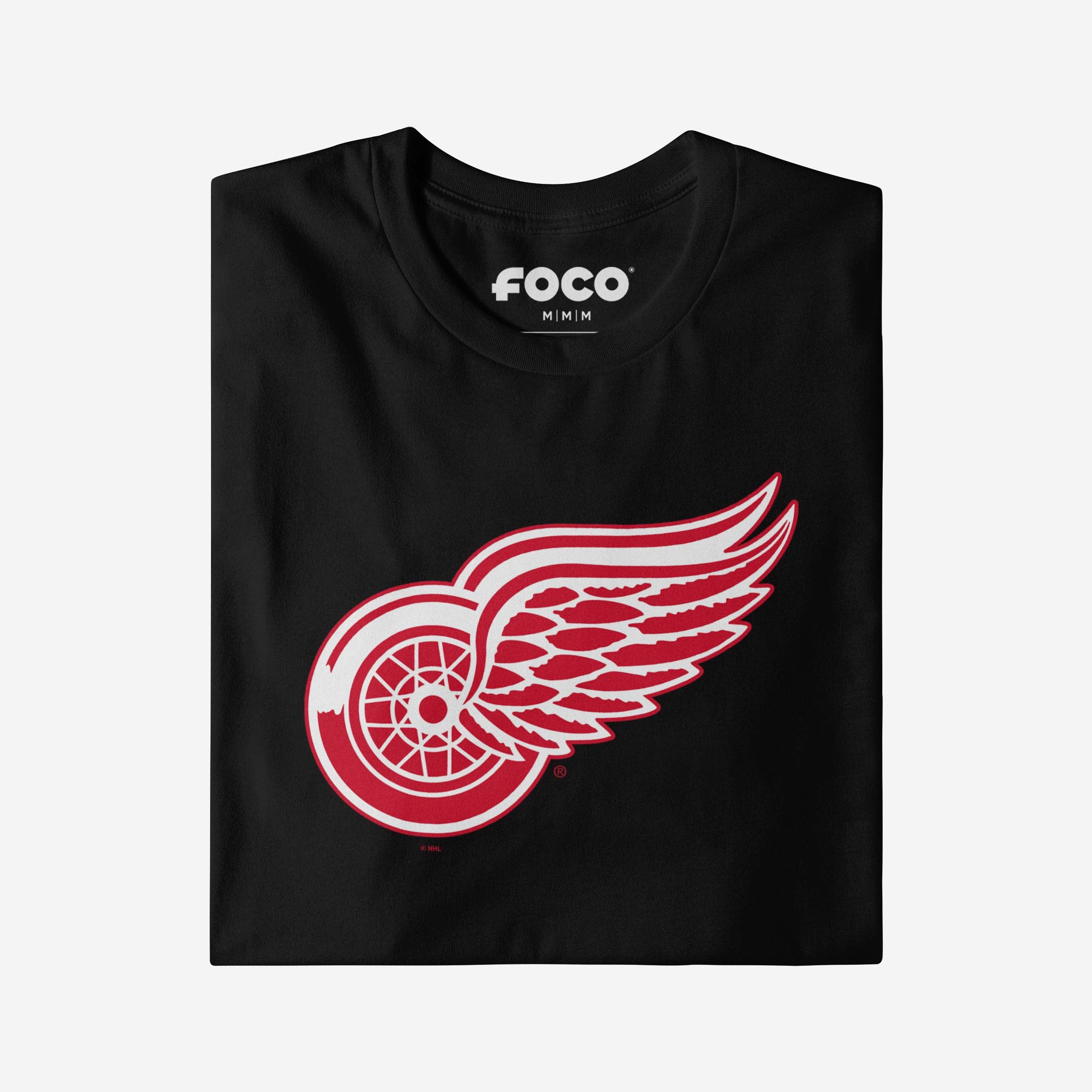 Detroit Red Wings Primary Logo Long Sleeve T-Shirt - Image 9