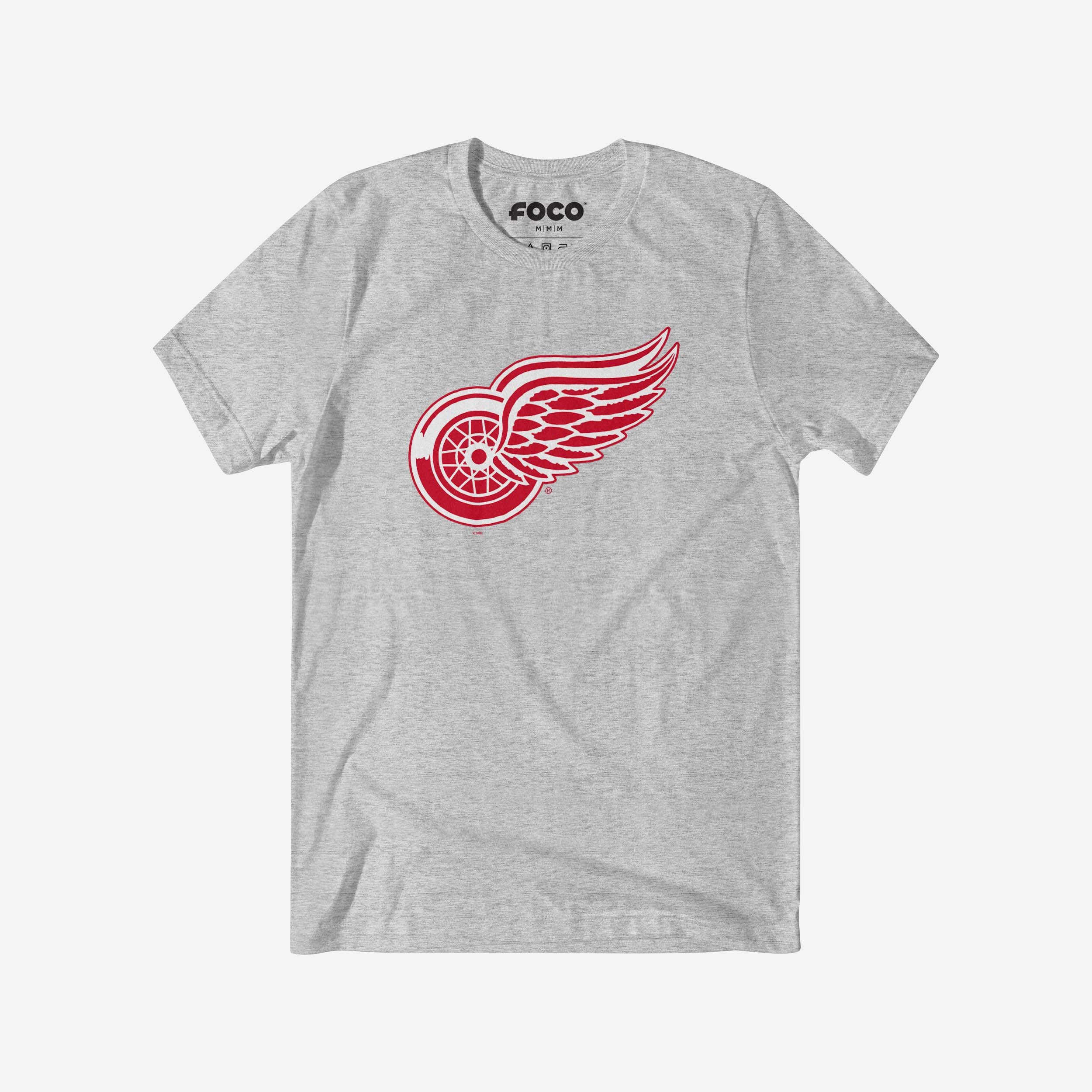 Detroit Red Wings Primary Logo T-Shirt - Image 4