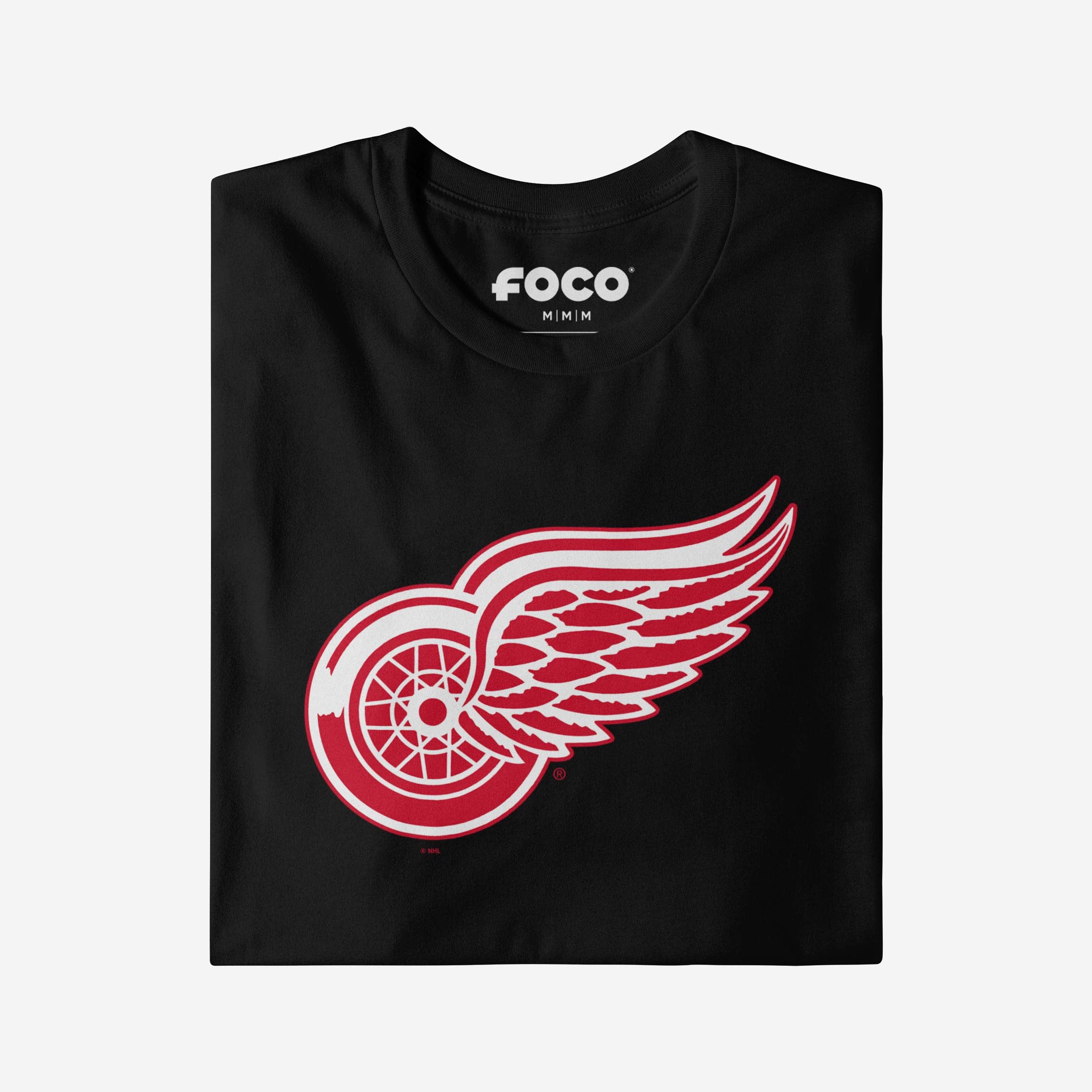 Detroit Red Wings Primary Logo T-Shirt - Image 9