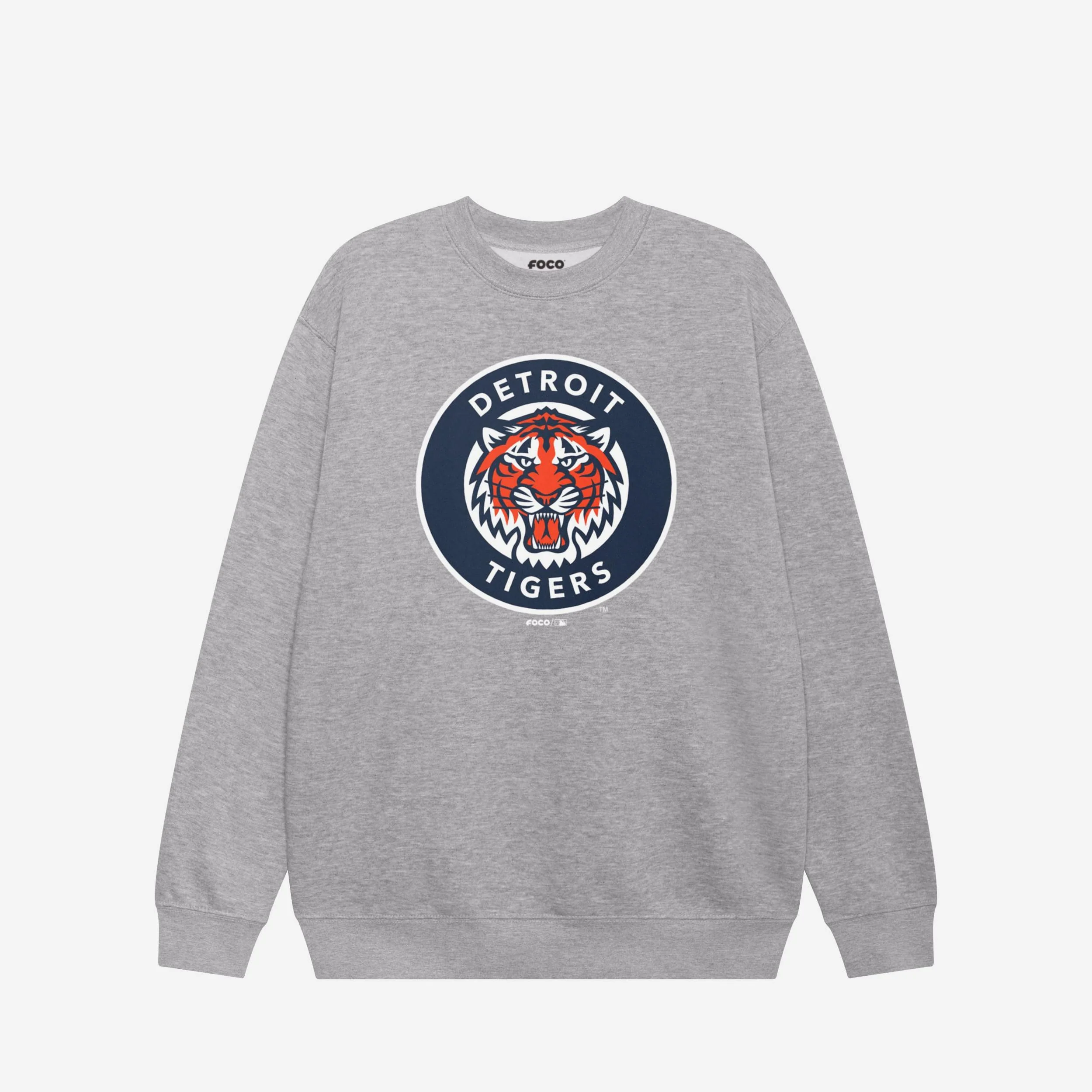 Detroit Tigers Alternate Logo Crew Neck Sweatshirt - Image 3