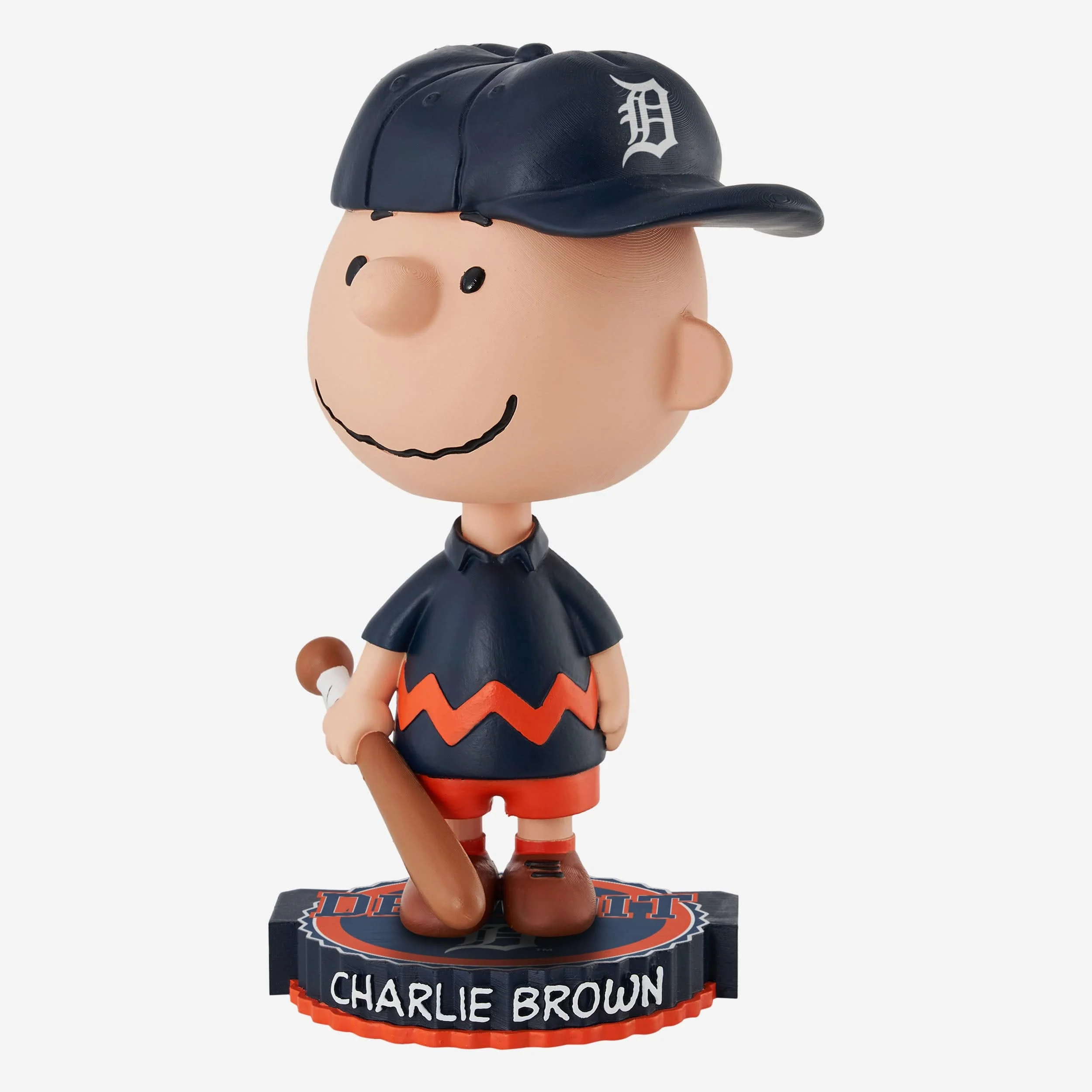 Detroit Tigers Charlie Brown Peanuts Bighead Bobblehead