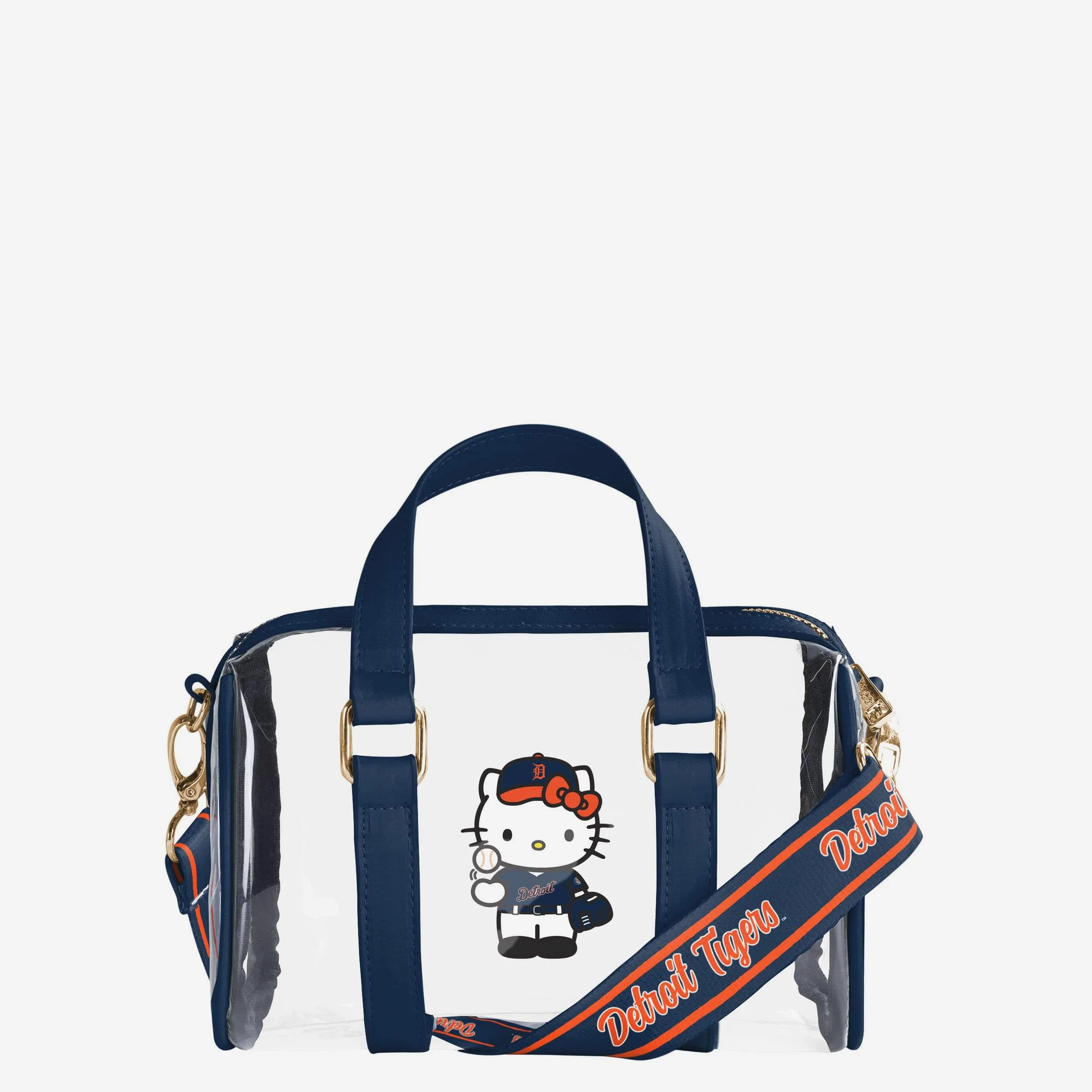 Detroit Tigers Hello Kitty® Clear Barrel Bag