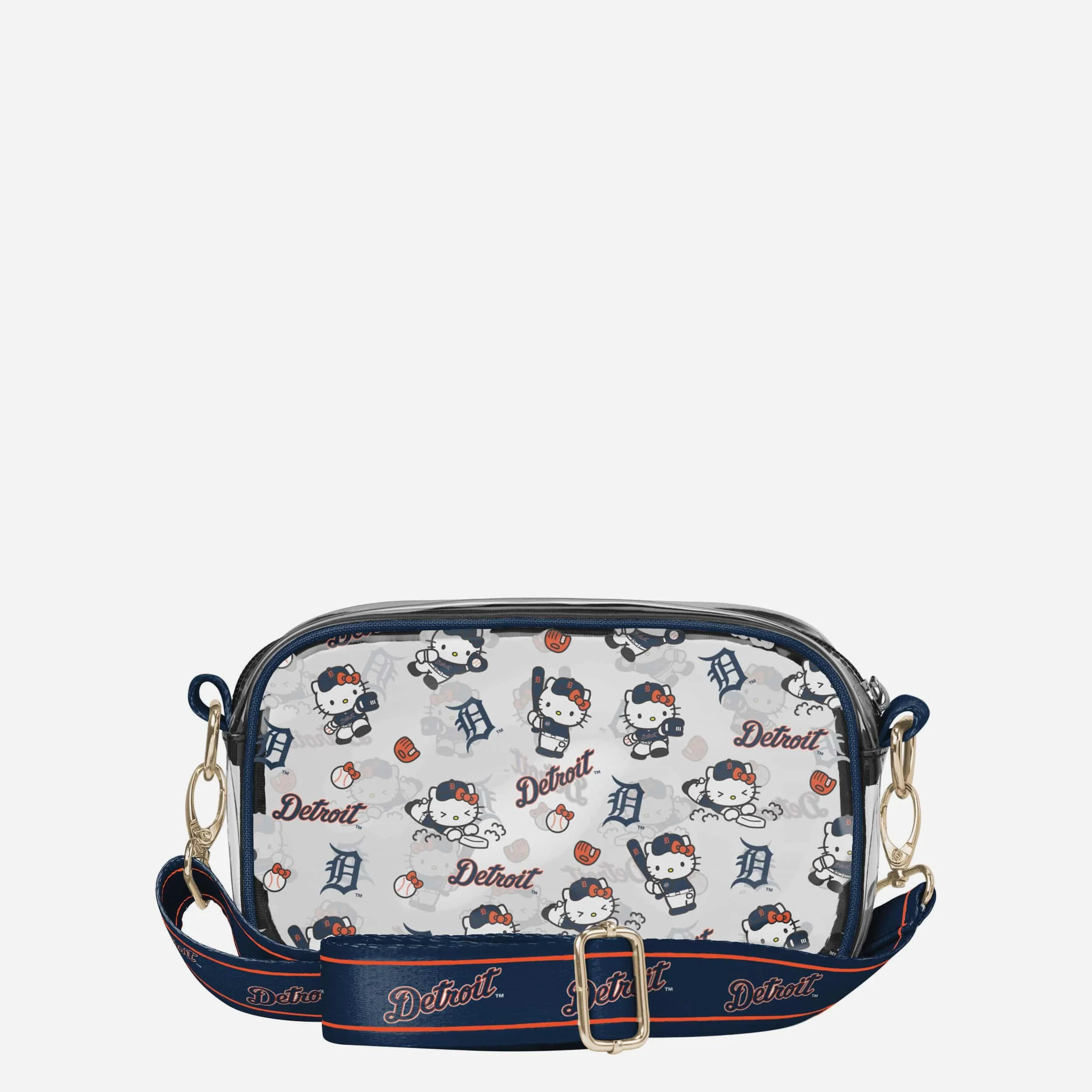 Detroit Tigers Hello Kitty® Clear Crossbody Bag - Image 5