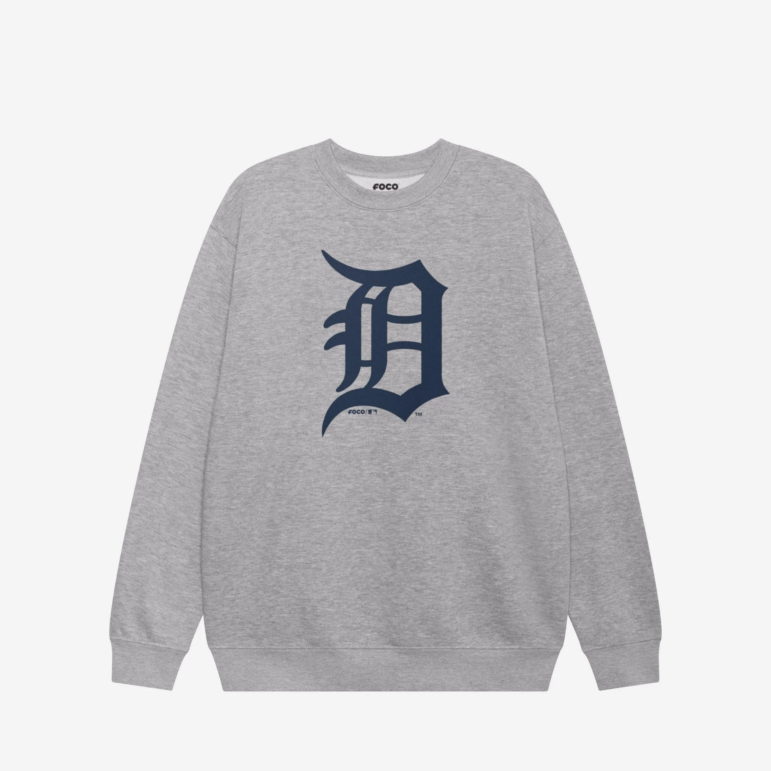 Detroit Tigers Primary Logo Crew Neck Sweatshirt - Image 3