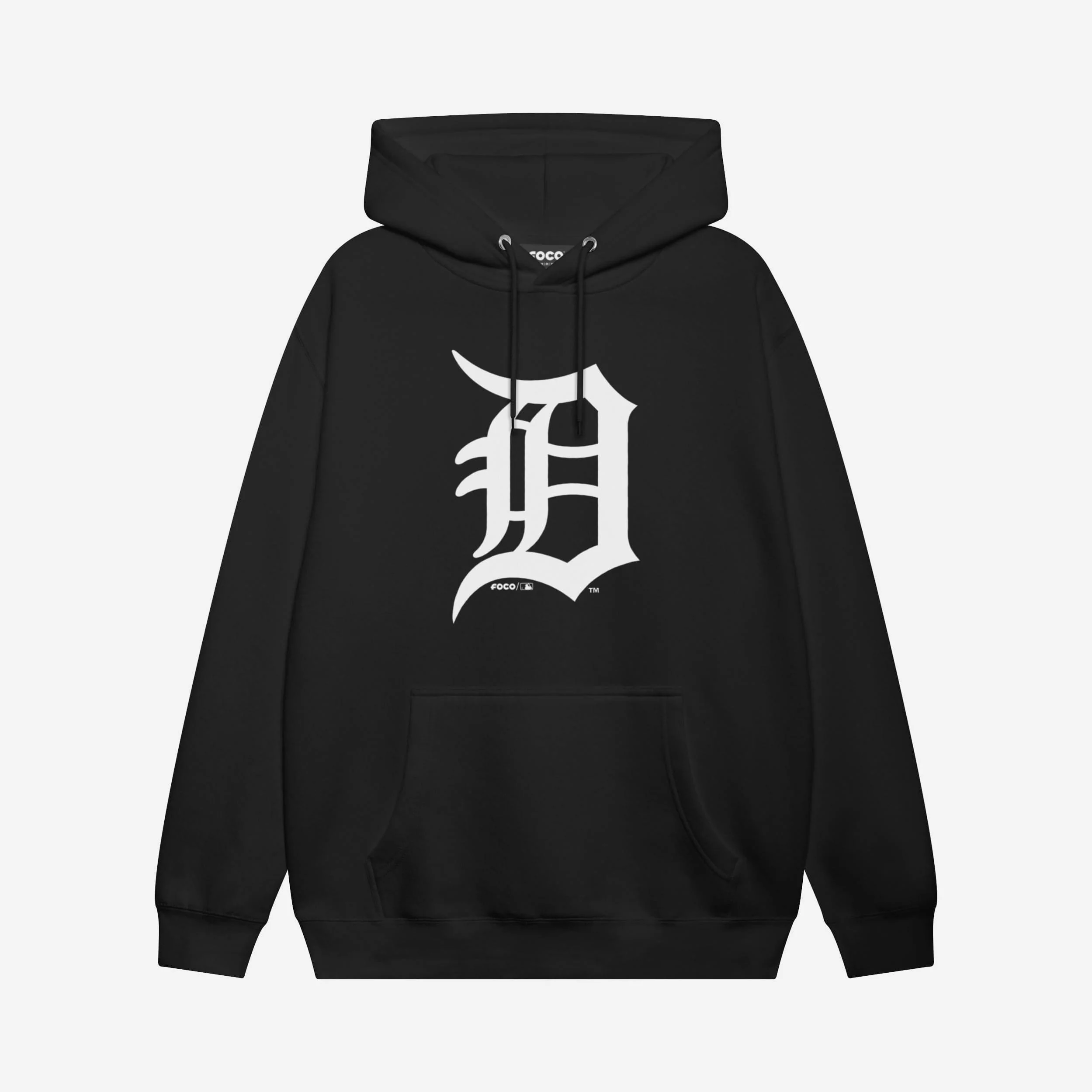 Detroit Tigers White Logo Hoodie