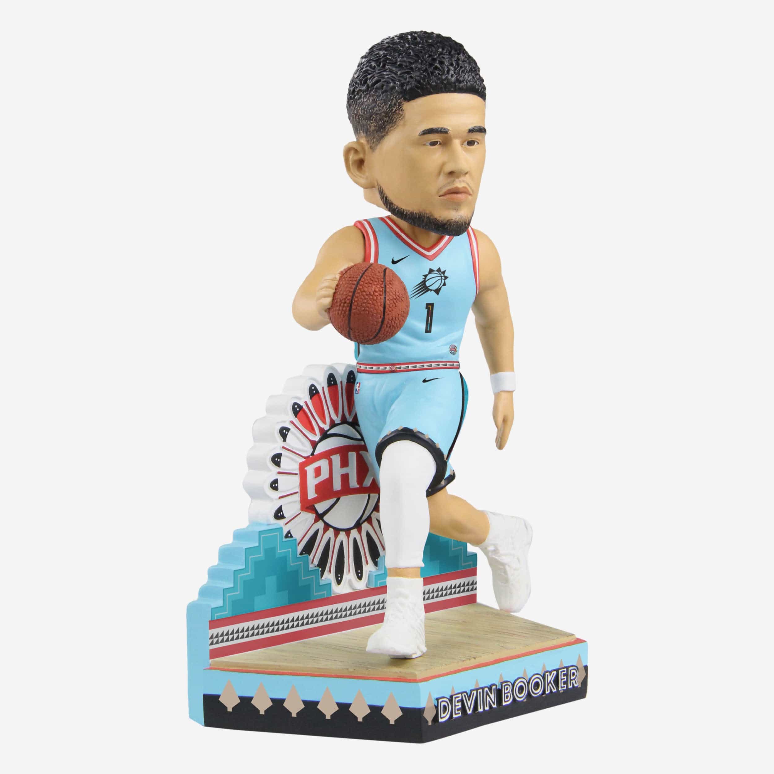 Devin Booker Phoenix Suns 2023 City Jersey Bobblehead - Image 4