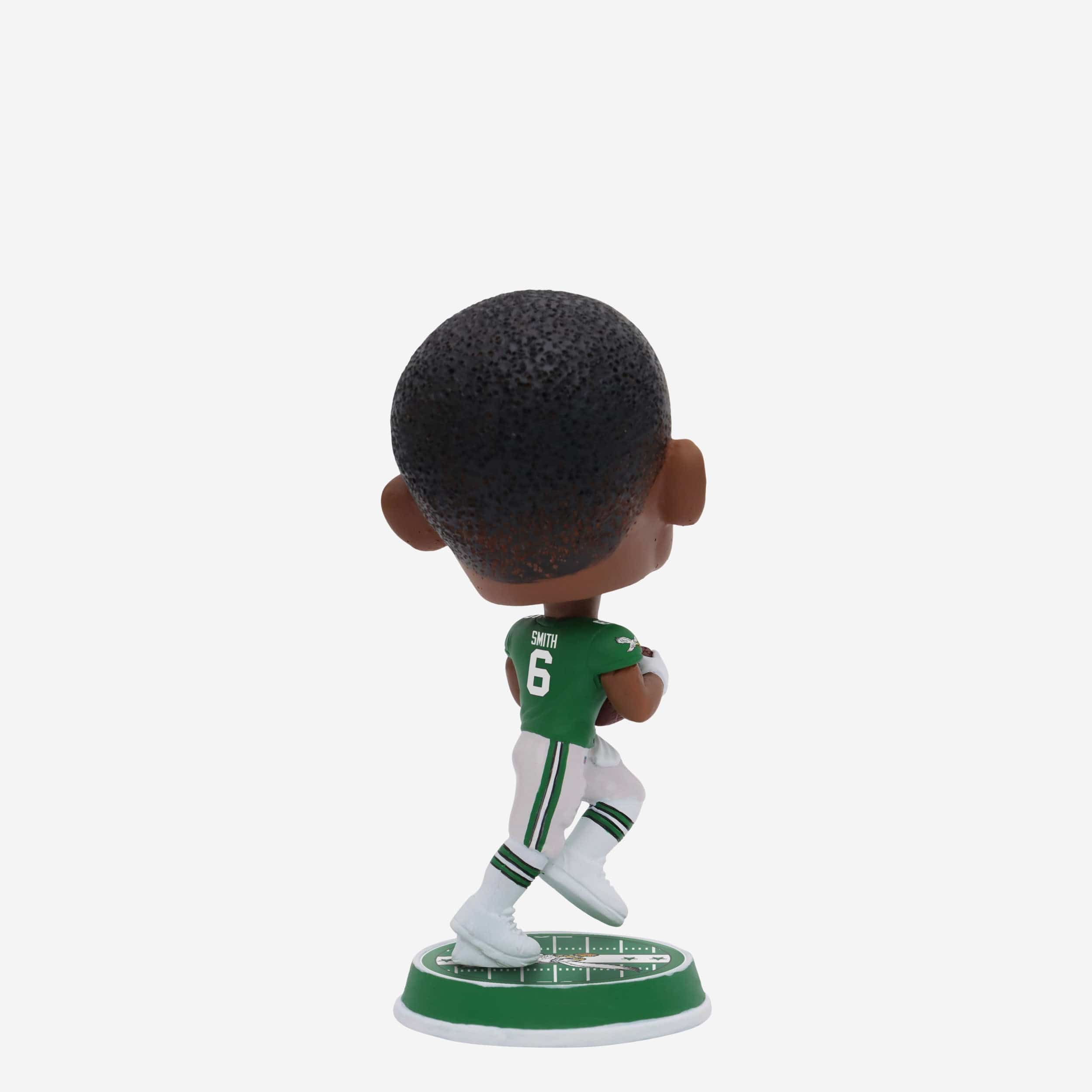 DeVonta Smith Philadelphia Eagles Kelly Green Uniform Field Stripe Mini Bighead Bobblehead - Image 5