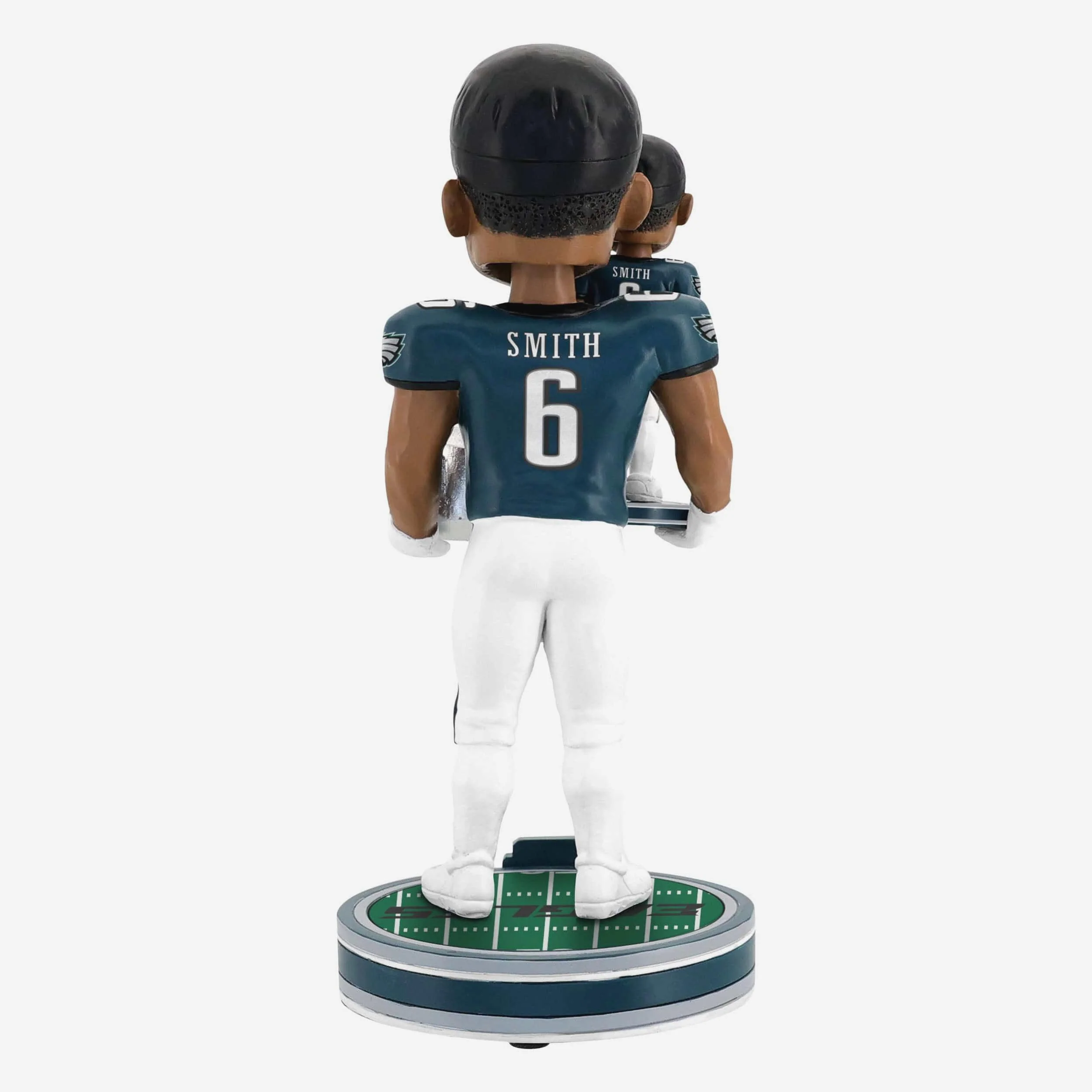 DeVonta Smith Philadelphia Eagles Super Bowl LIX Champions Bobble Dubblz Bobblehead - Image 7