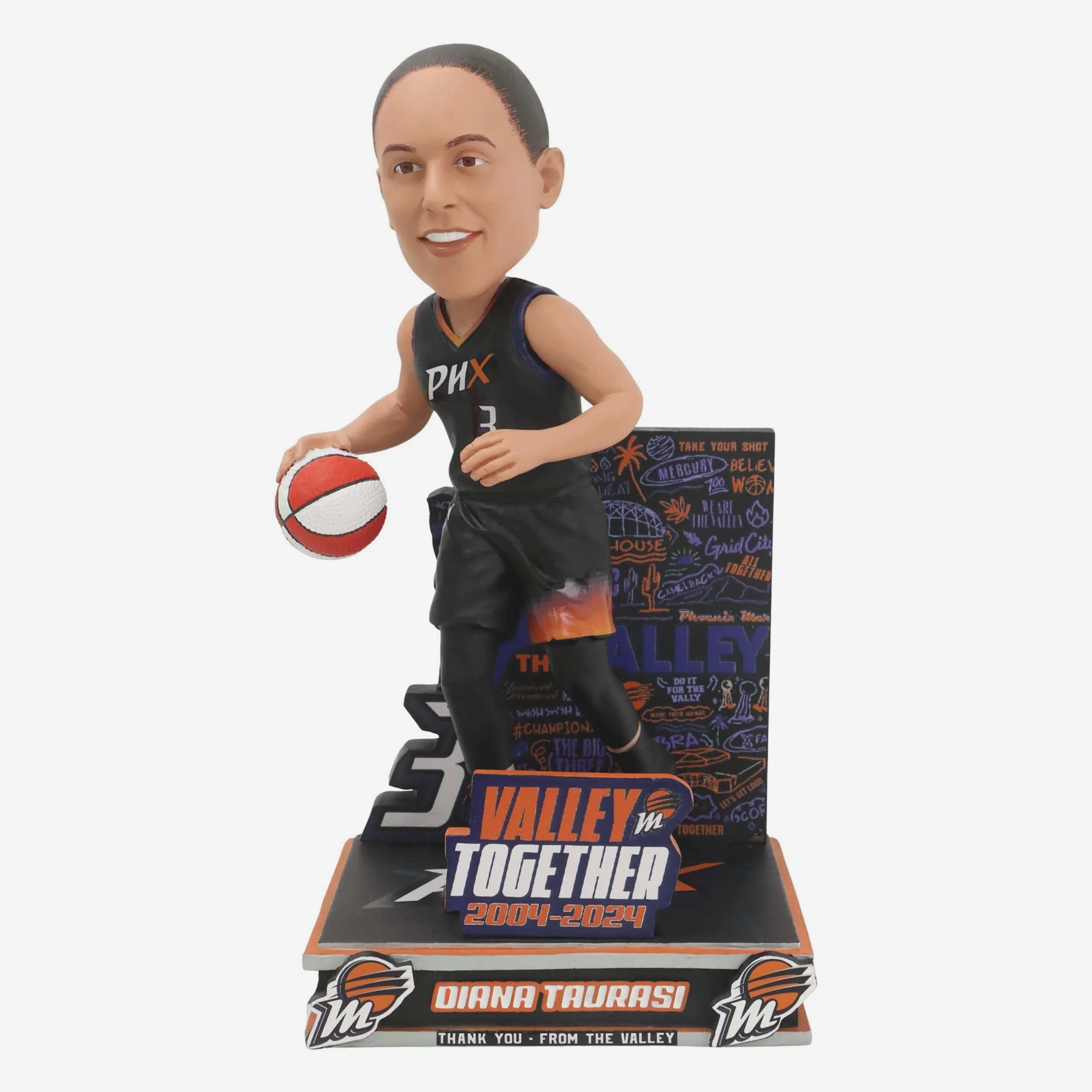 Diana Taurasi Phoenix Mercury Retirement Bobblehead
