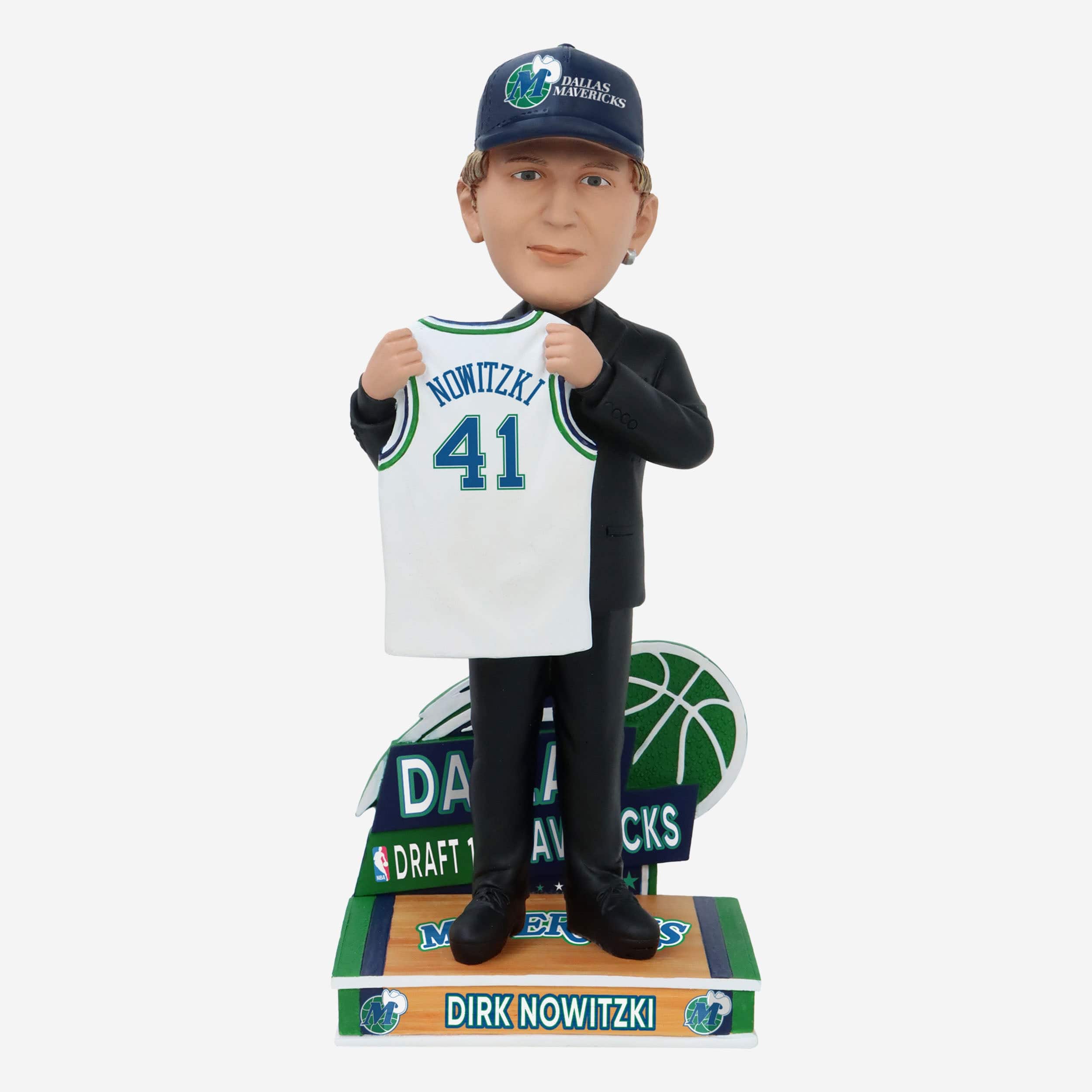 Dirk Nowitzki Dallas Mavericks 1998 Draft Pick Bobblehead