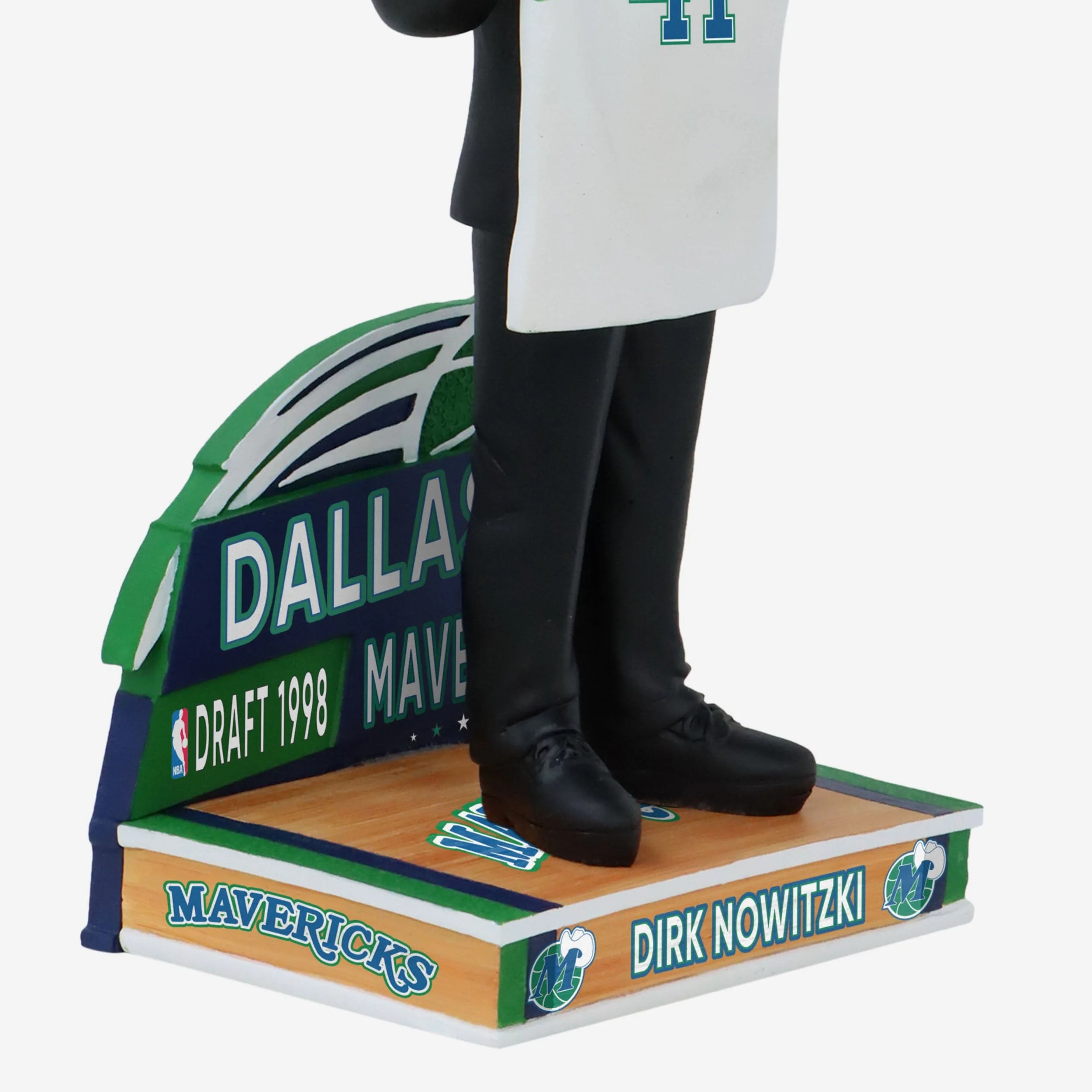 Dirk Nowitzki Dallas Mavericks 1998 Draft Pick Bobblehead - Image 3