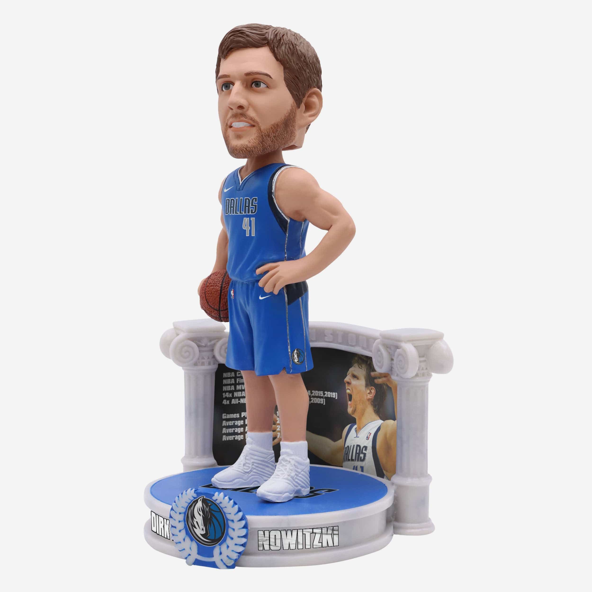 Dirk Nowitzki Dallas Mavericks Career Retrospective Bobblehead - Image 4
