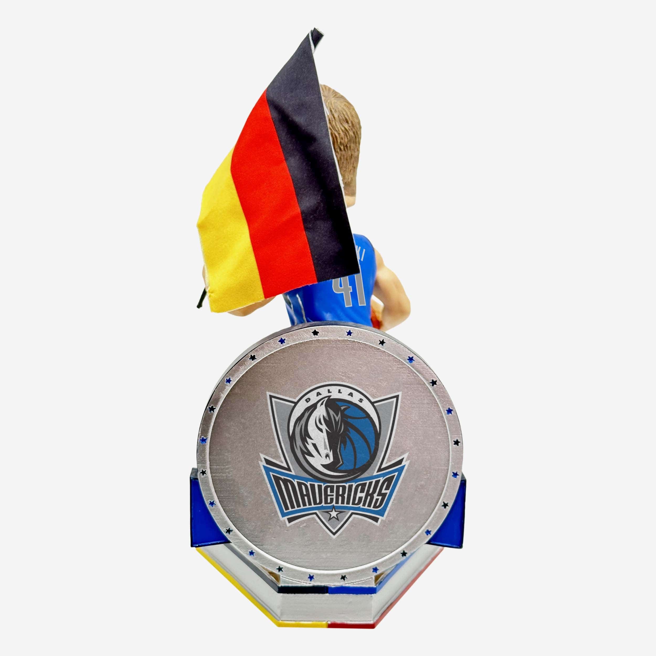 Dirk Nowitzki Dallas Mavericks German National Flag International Collection Bobblehead - Image 5