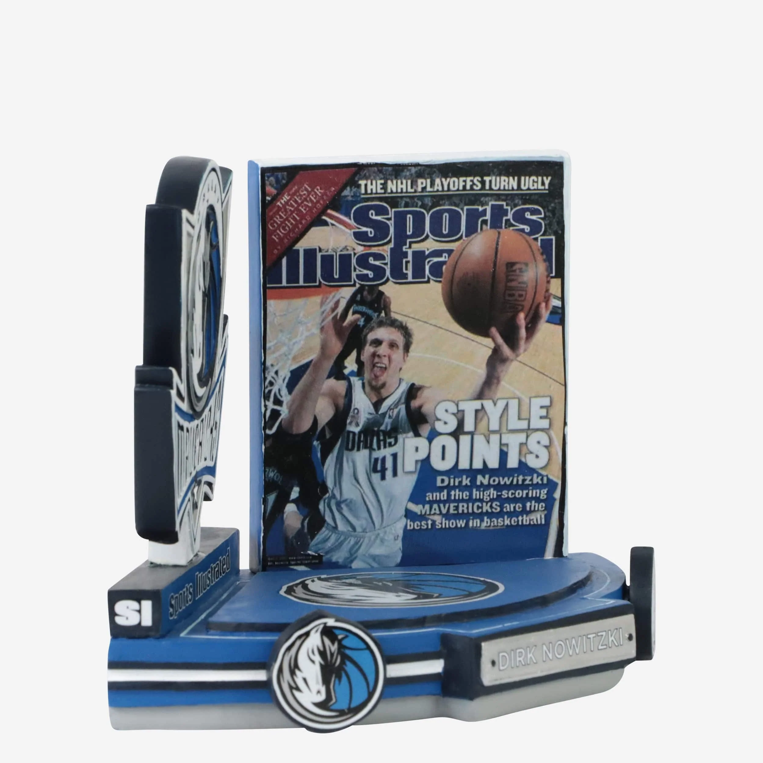Dirk Nowitzki Dallas Mavericks Sports Illustrated Cover Bobblehead - Image 4