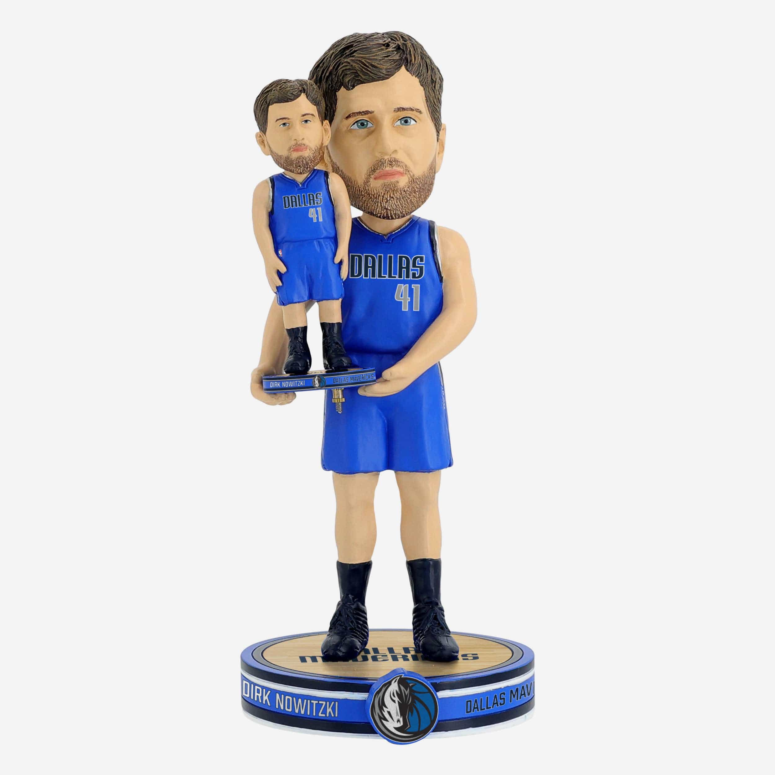 Dirk Nowitzski Dallas Mavericks Bobble Dubblz Bobblehead