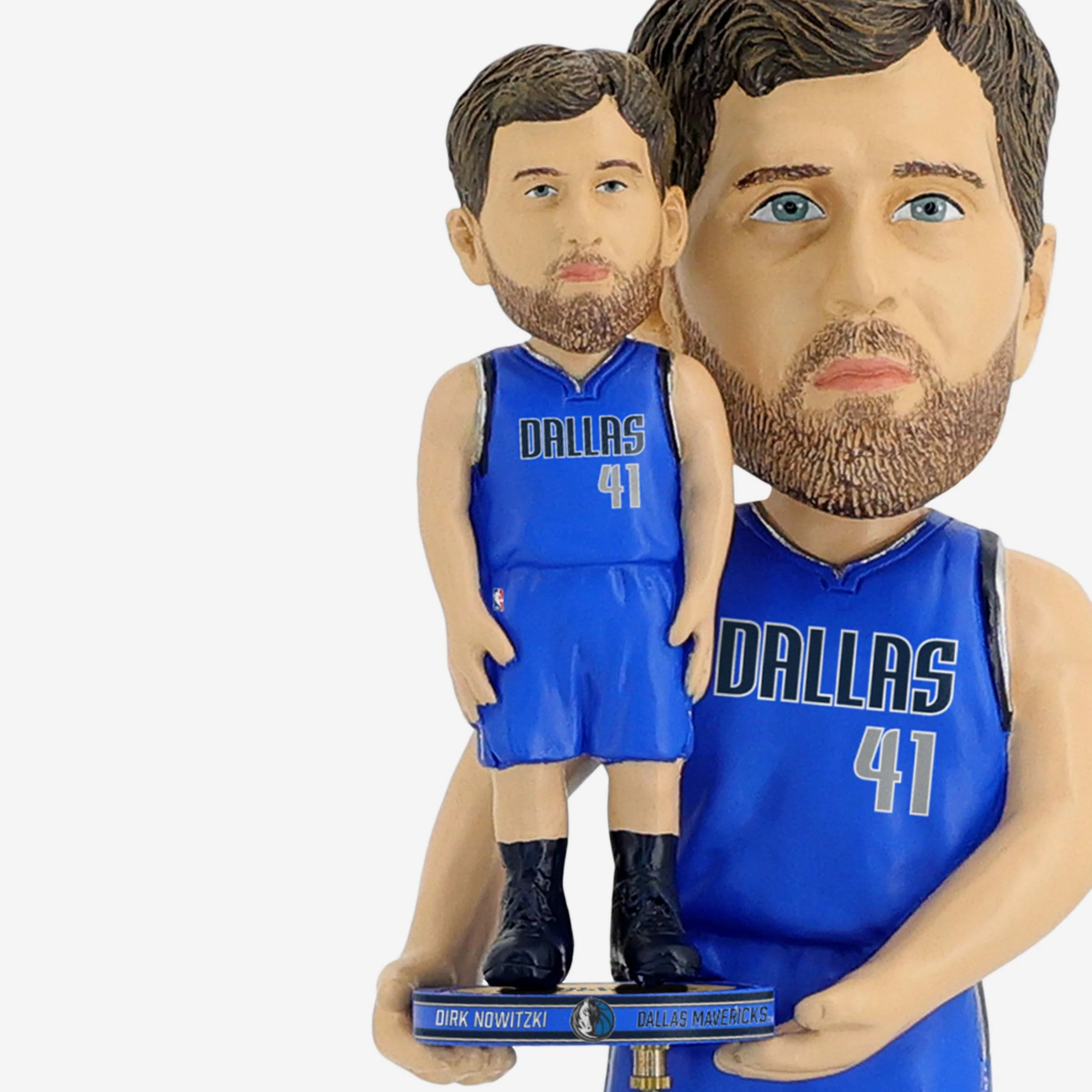 Dirk Nowitzski Dallas Mavericks Bobble Dubblz Bobblehead - Image 4