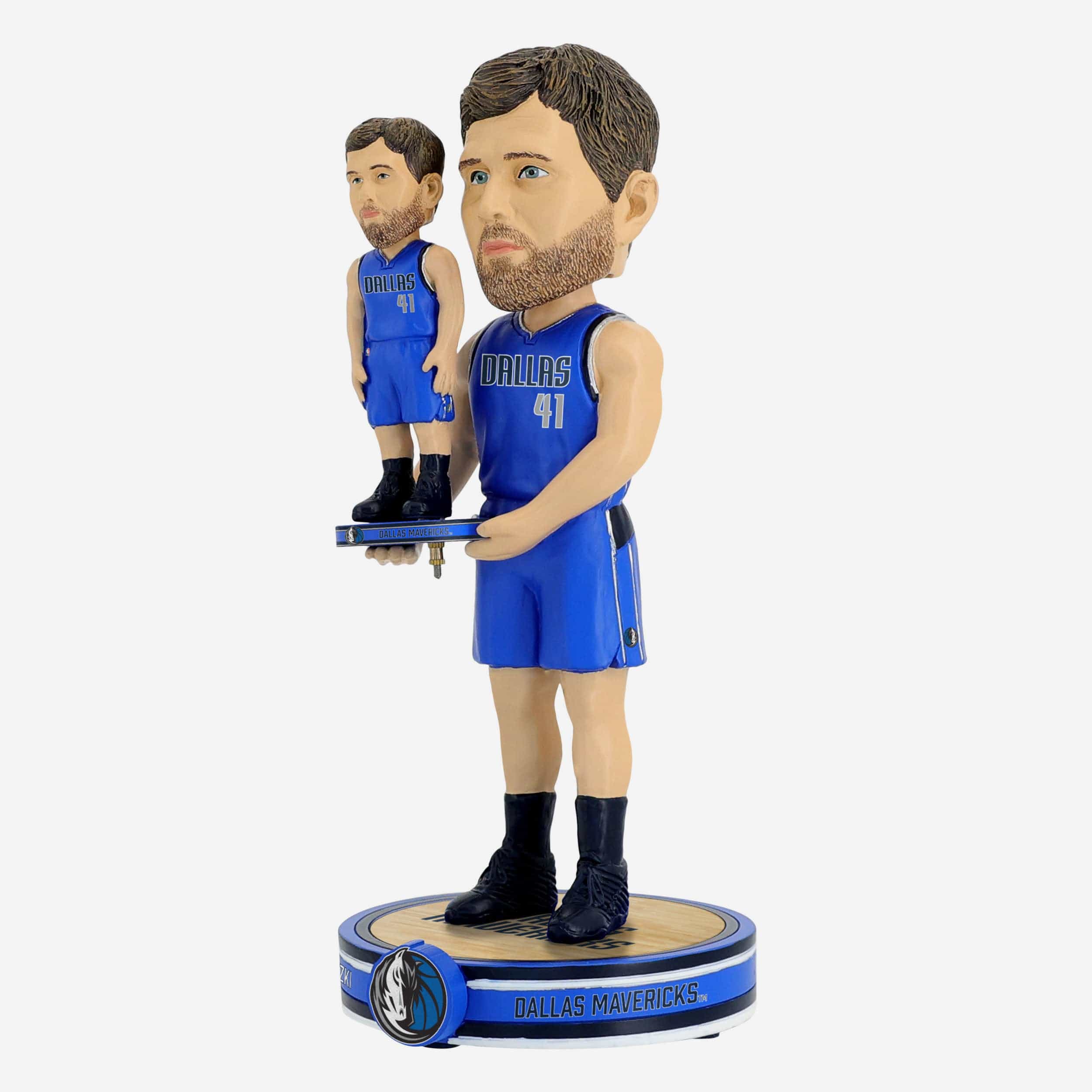 Dirk Nowitzski Dallas Mavericks Bobble Dubblz Bobblehead - Image 6