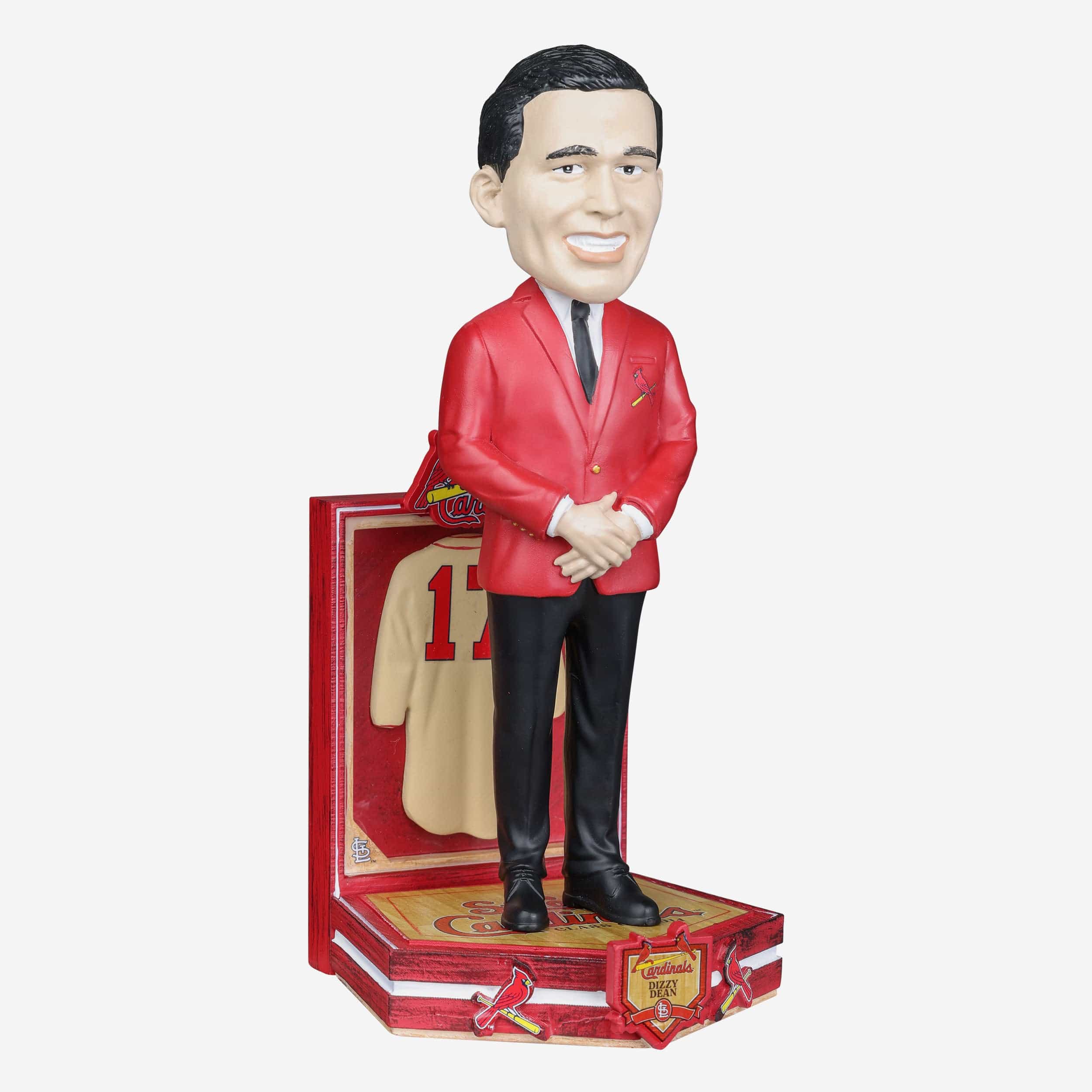 Dizzy Dean St Louis Cardinals Red Jacket Bobblehead - Image 4