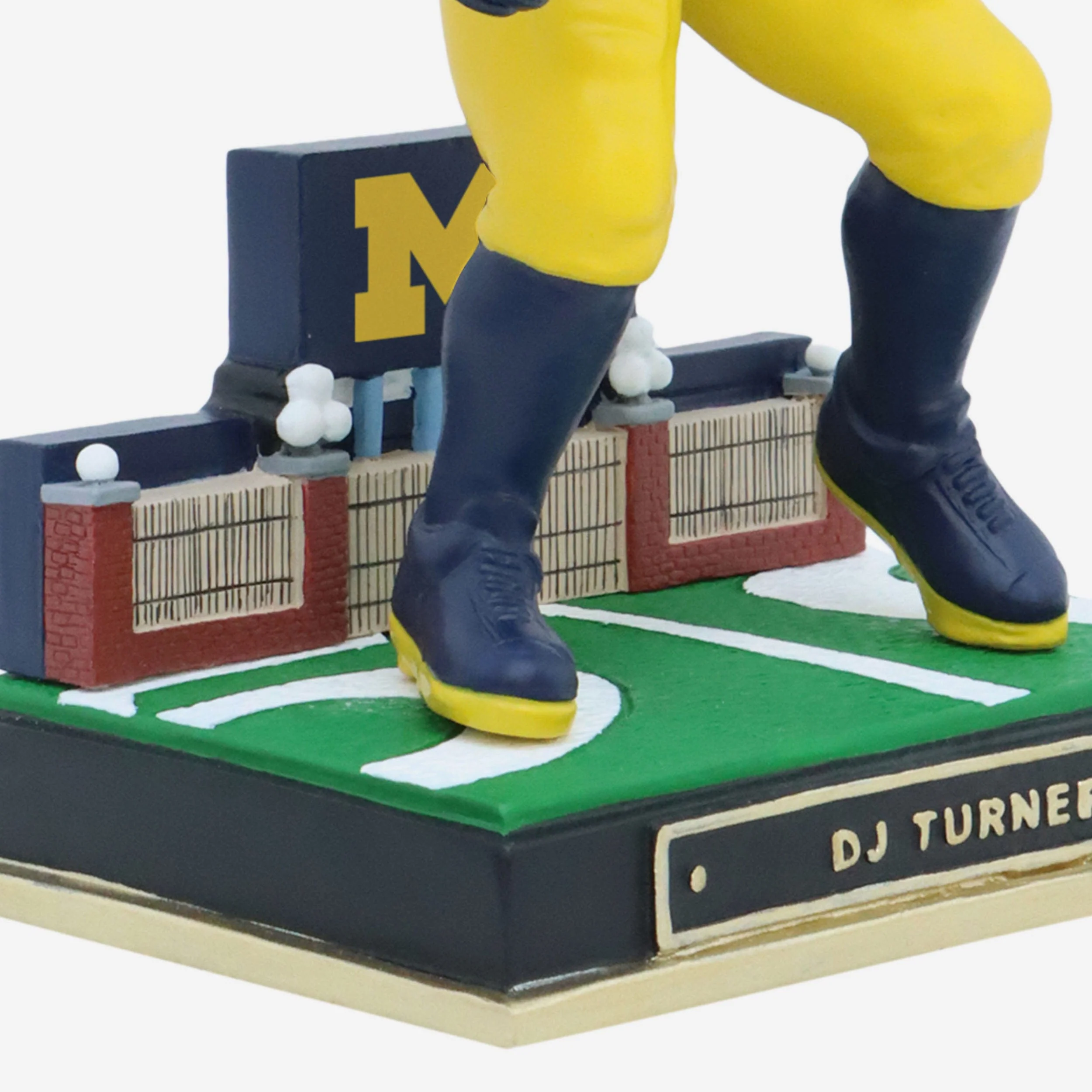 DJ Turner Michigan Wolverines Gates Series Bobblehead - Image 3