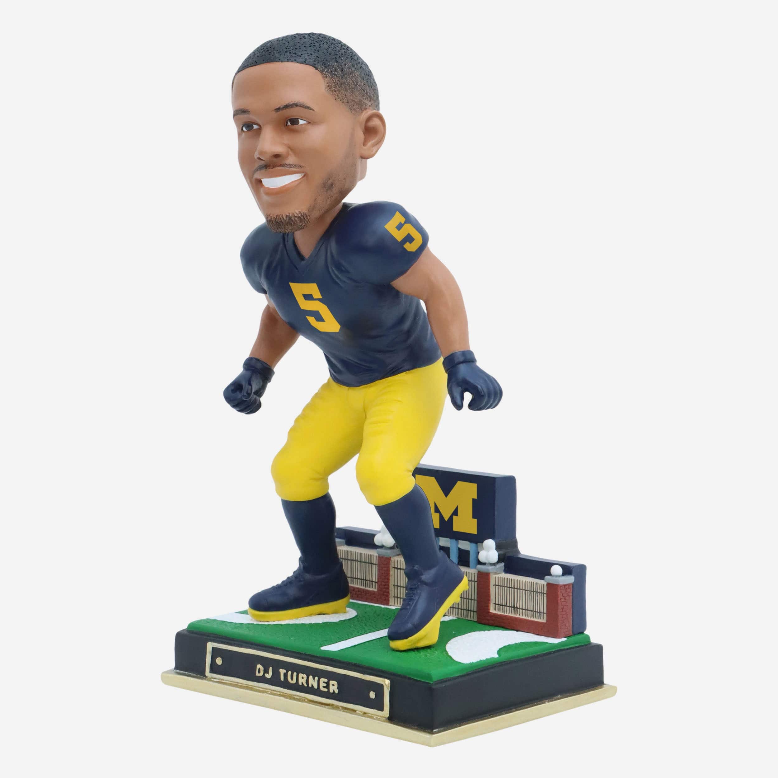 DJ Turner Michigan Wolverines Gates Series Bobblehead - Image 4