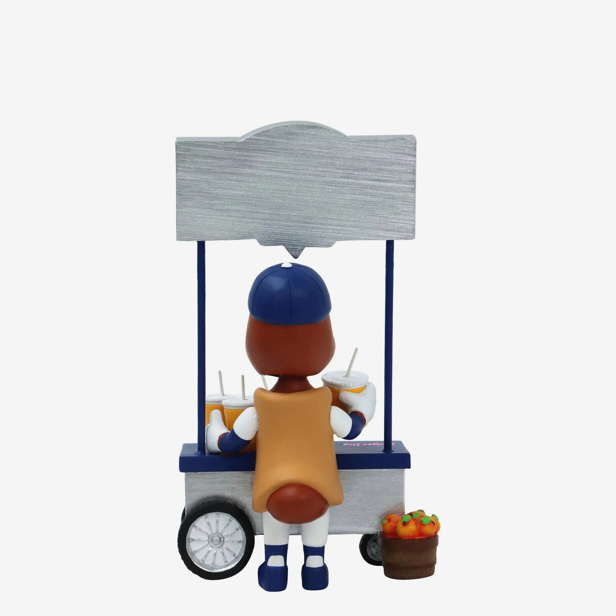 Dodger Dog Los Angeles Dodgers 2025 MLB All-Star Peach Mascot Mini Bobblehead Scene - Image 5