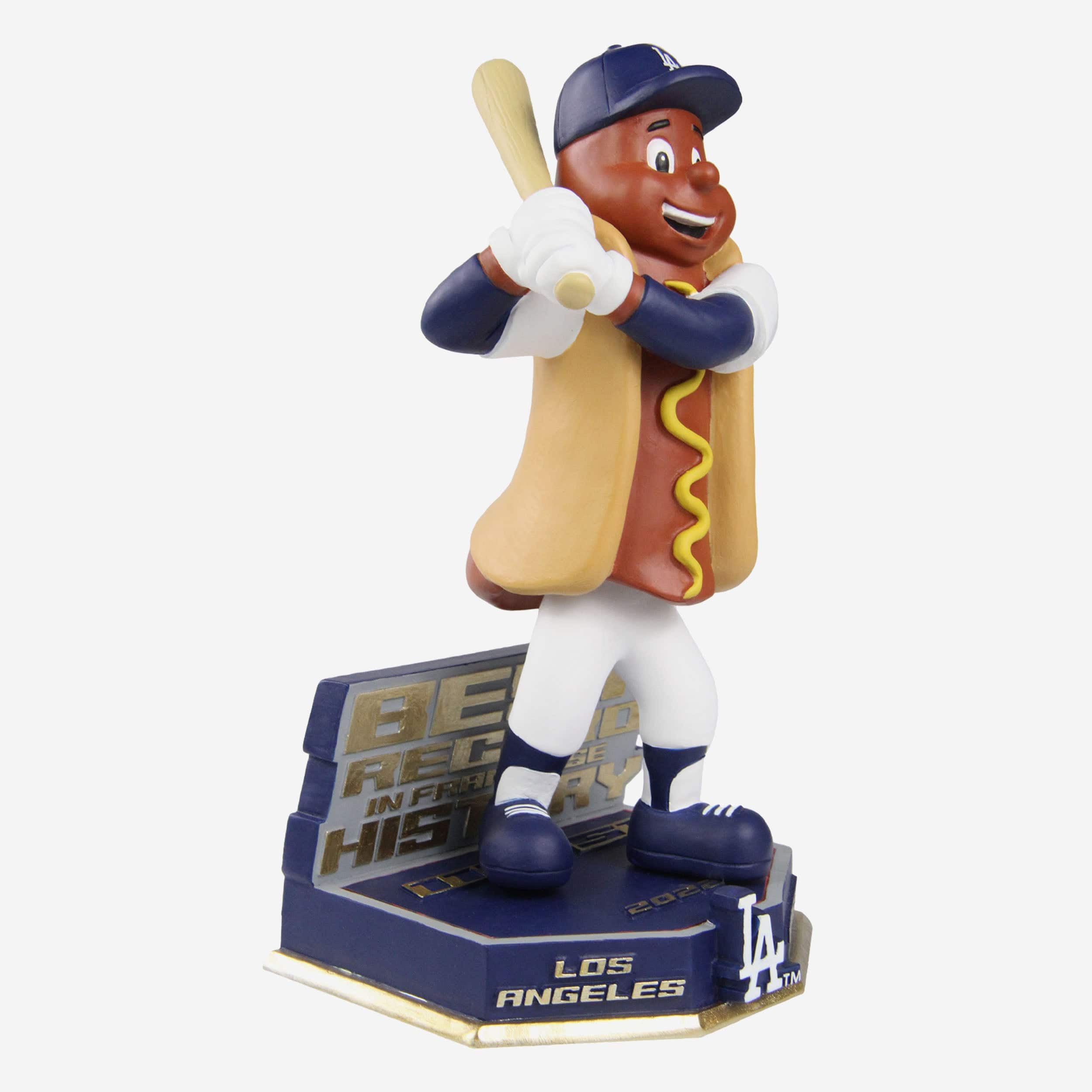 Dodger Dog Los Angeles Dodgers Best Record In Franchise History Mascot Bobblehead - Image 4