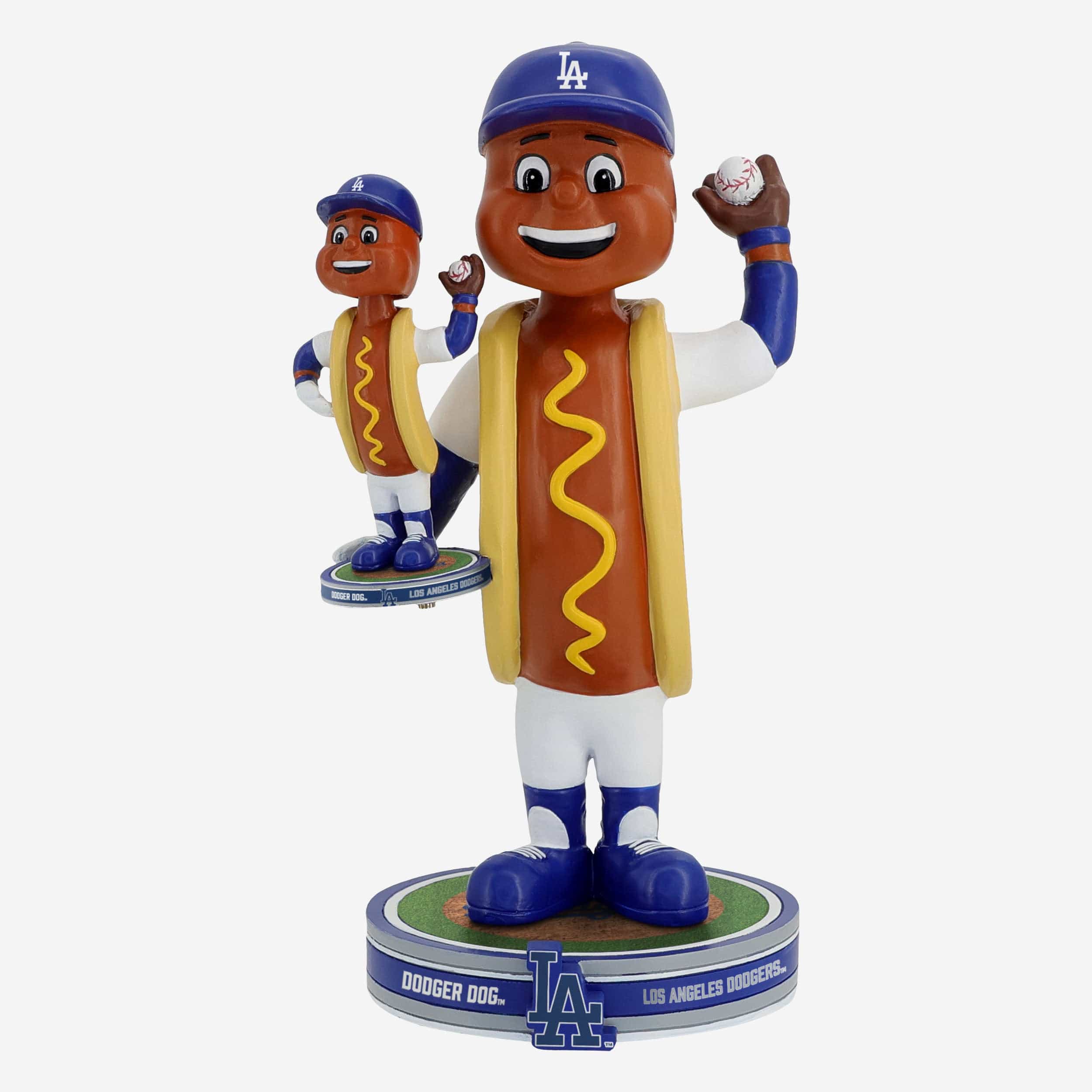 Dodger Dog Los Angeles Dodgers Bobble Dubblz Mascot Bobblehead