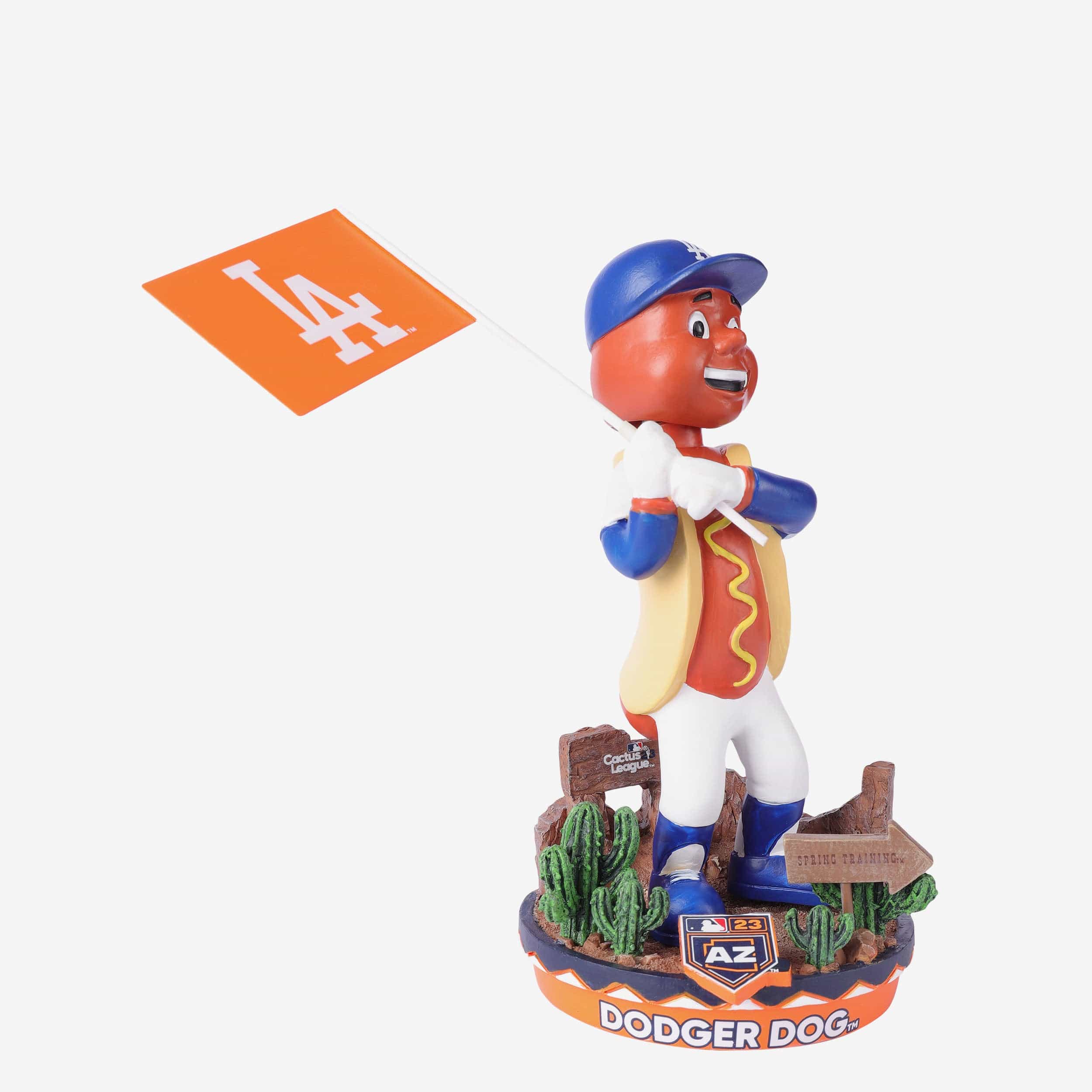 Dodger Dog Los Angeles Dodgers Dodgers Cactus League Mascot Bobblehead