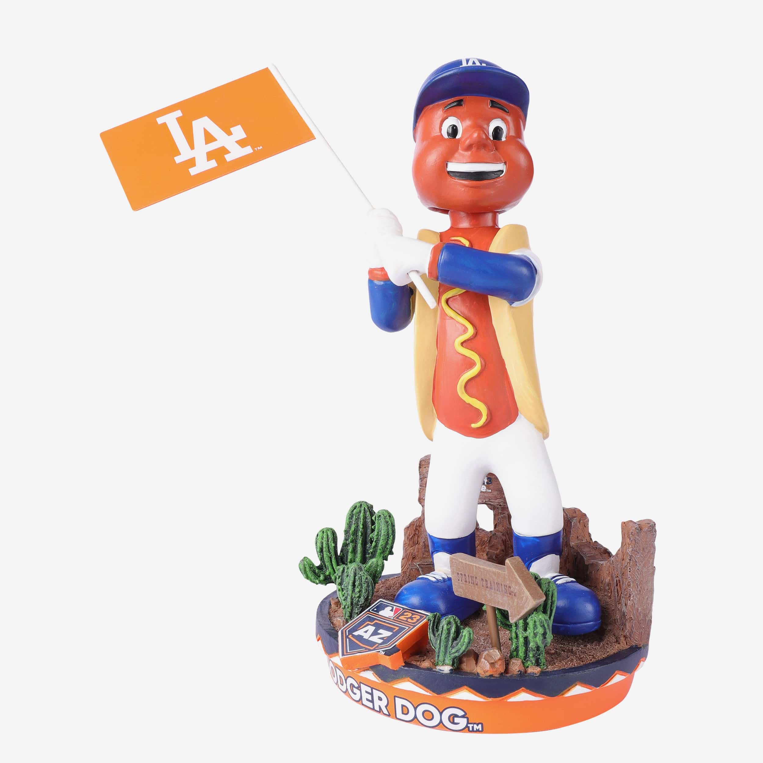 Dodger Dog Los Angeles Dodgers Dodgers Cactus League Mascot Bobblehead - Image 4