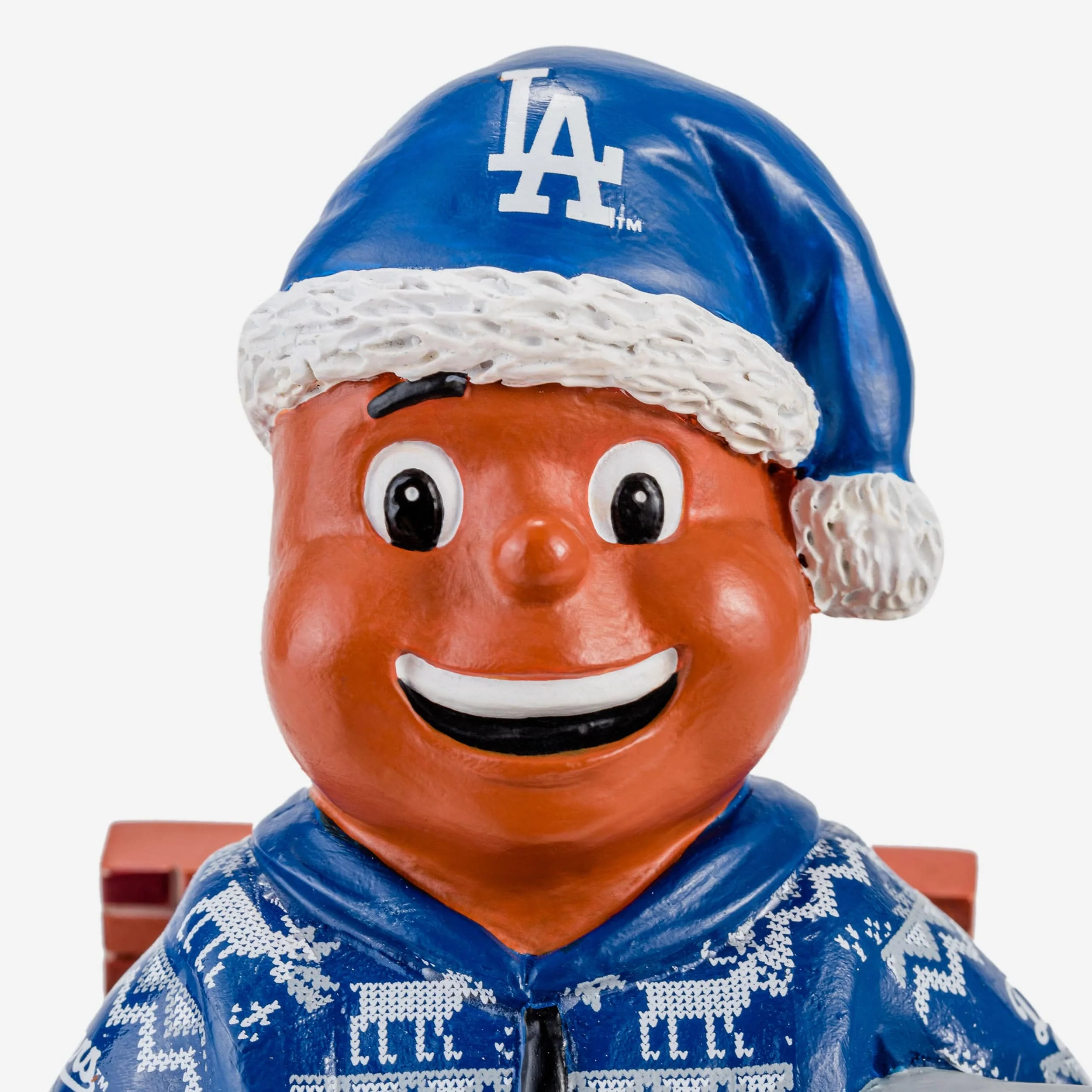 Dodger Dog Los Angeles Dodgers Holiday Mascot Bobblehead - Image 2