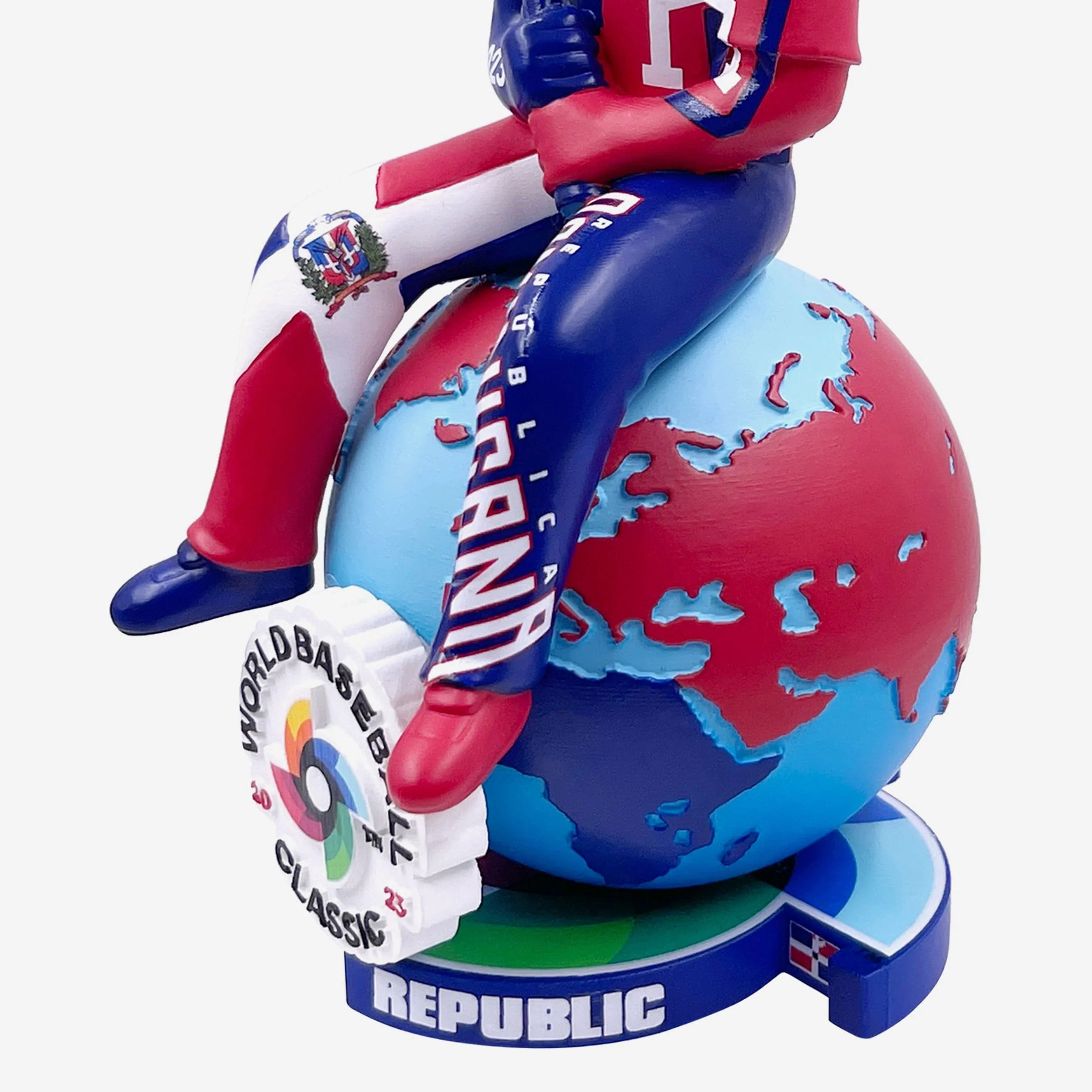 Dominican Republic 2023 World Baseball Classic Bobbles On Parade Bobblehead - Image 2