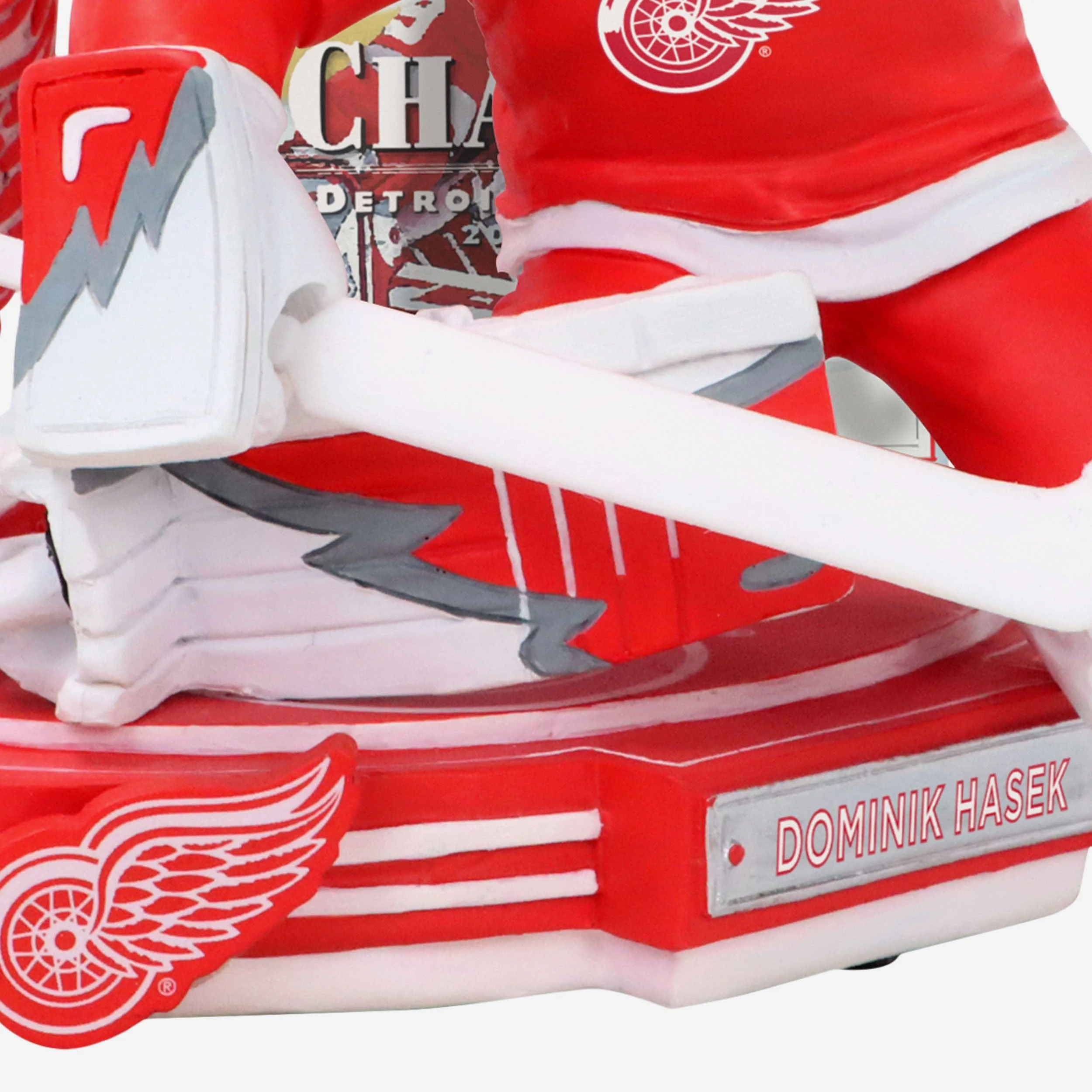 Dominik Hasek Detroit Red Wings 2002 Champs Sports Illustrated Cover Bobblehead - Image 3