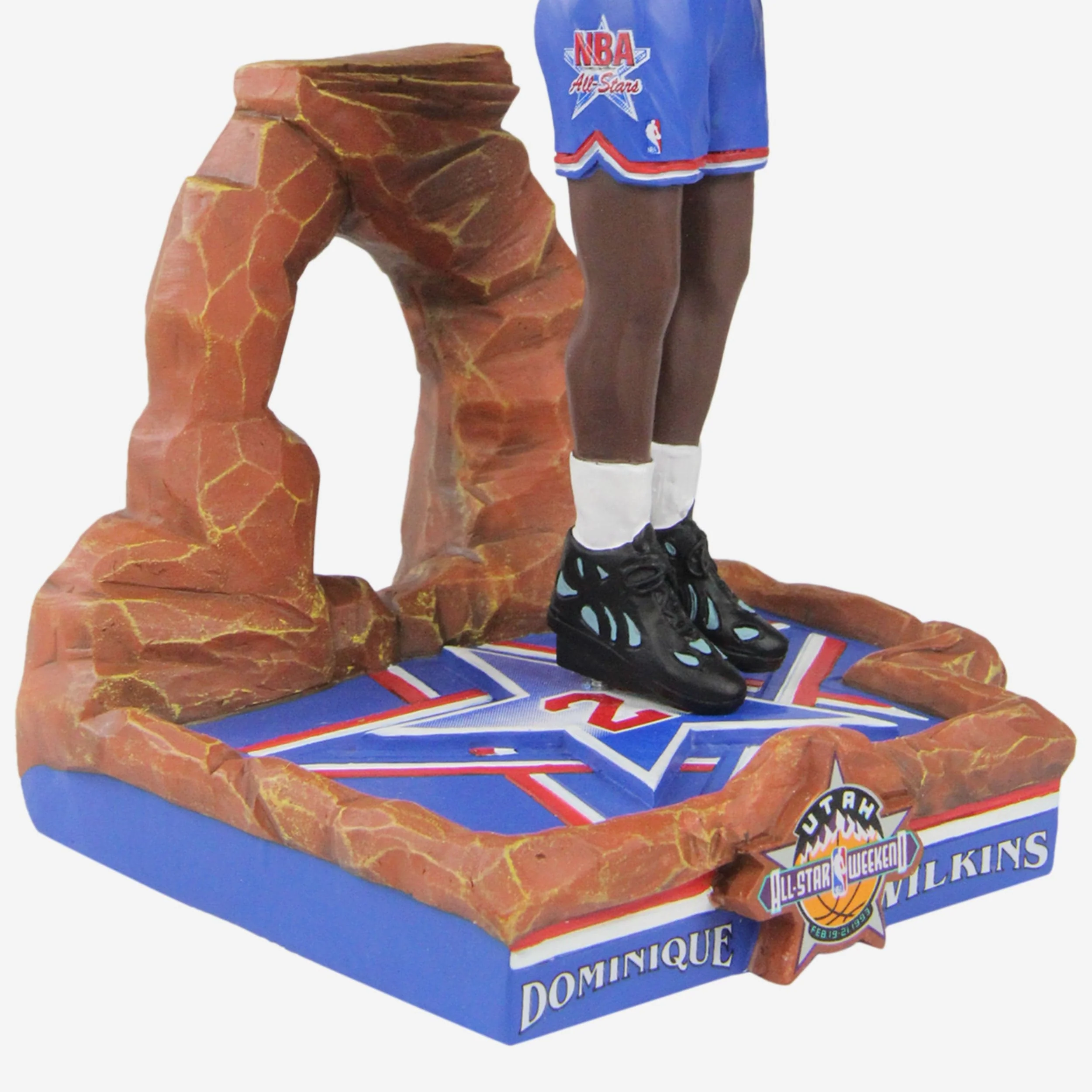 Dominique Wilkins Atlanta Hawks 1993 NBA All-Star Game Bobblehead - Image 3