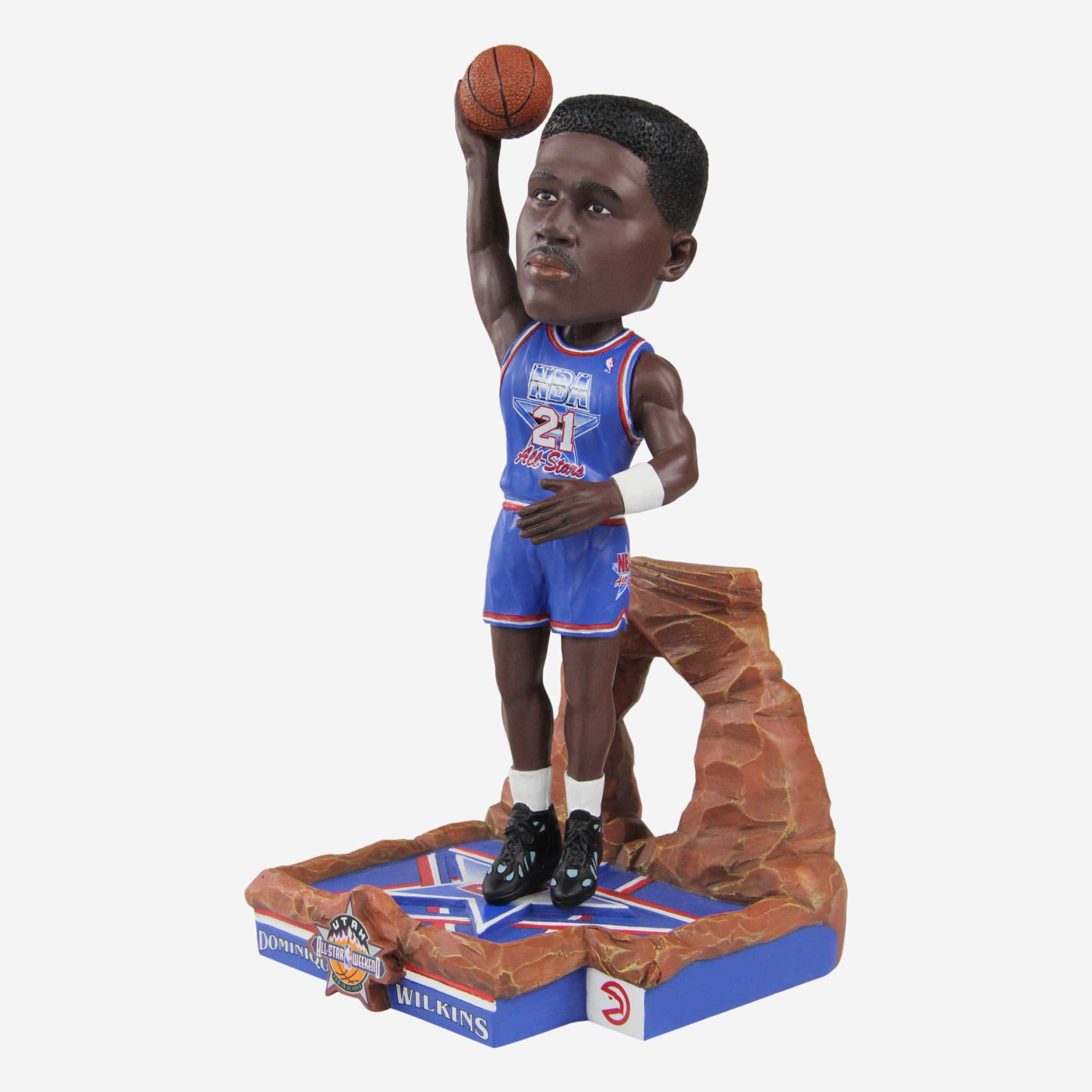 Dominique Wilkins Atlanta Hawks 1993 NBA All-Star Game Bobblehead - Image 4
