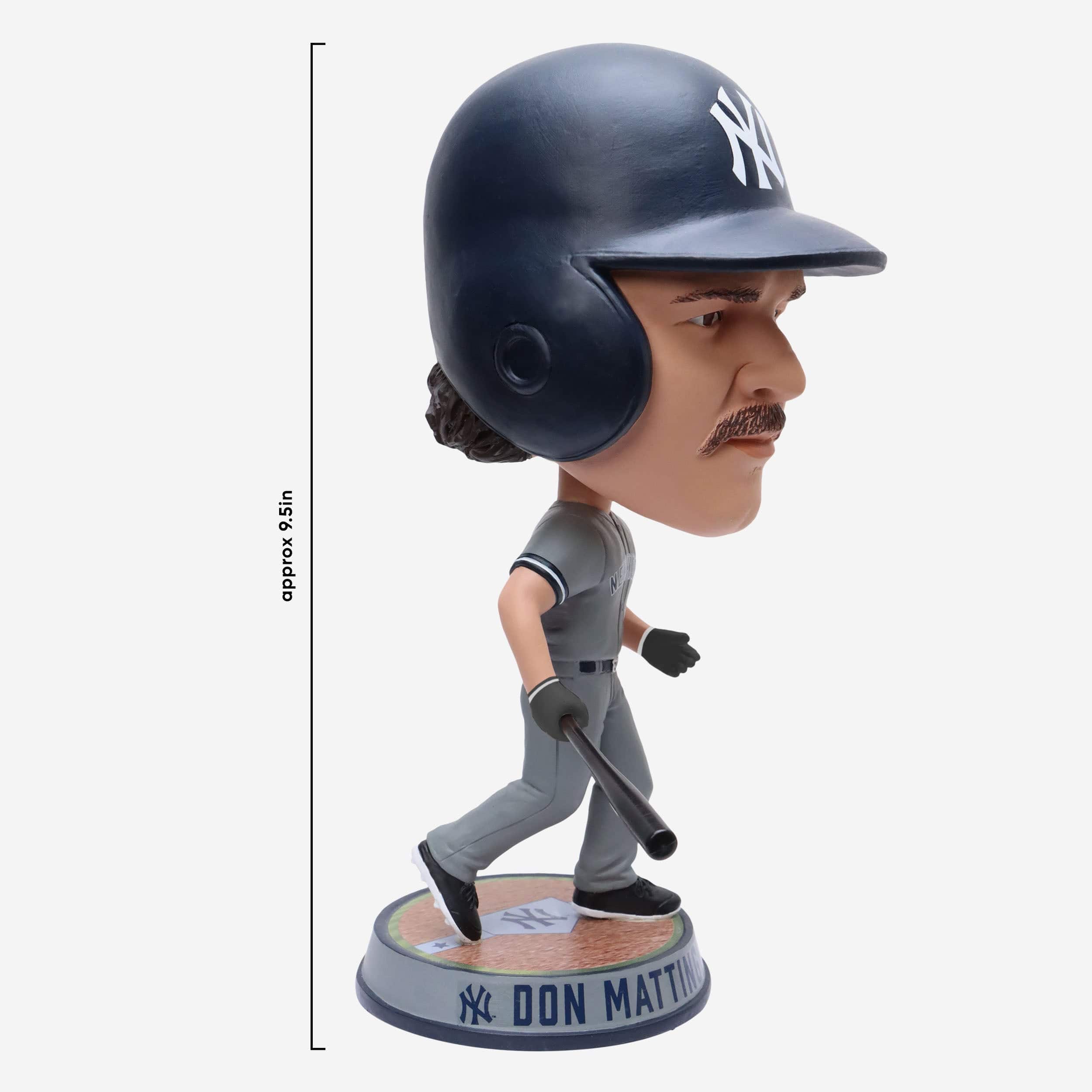 Don Mattingly New York Yankees Field Stripe Variant Bighead Bobblehead - Image 4