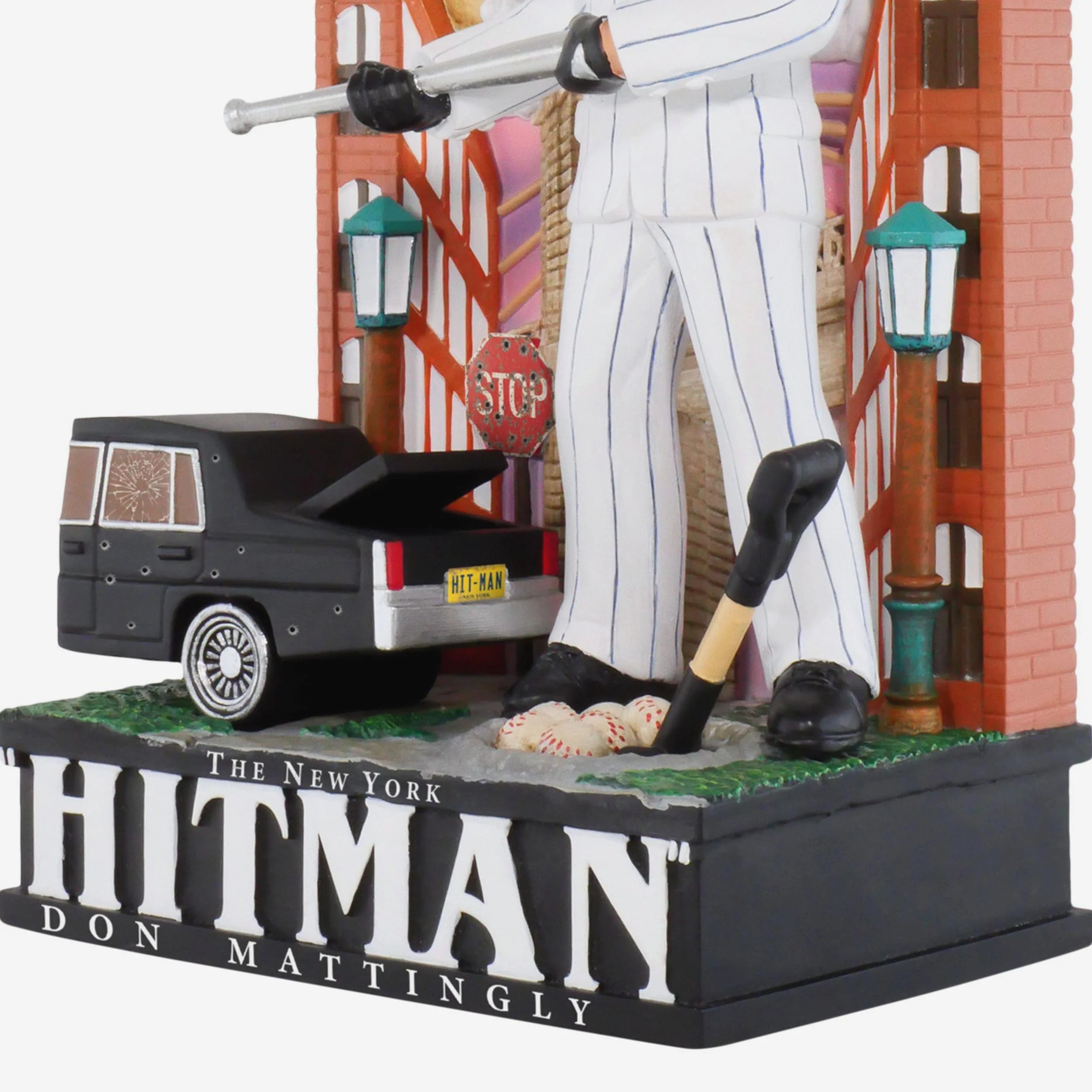 Don Mattingly The Hitman Nickname Bobblehead - Image 3