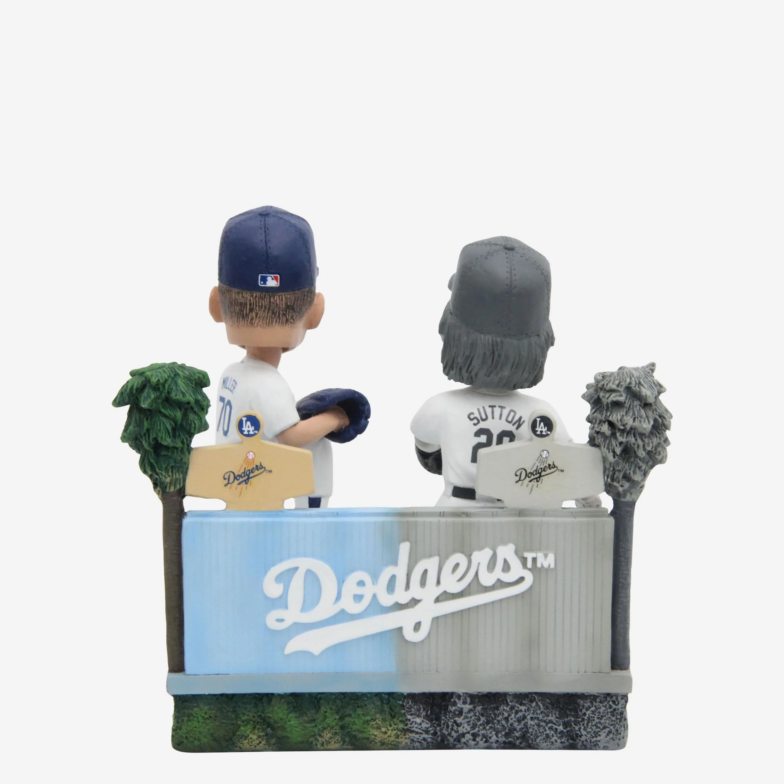 Don Sutton & Bobby Miller Los Angeles Dodgers Then and Now Bobblehead - Image 6