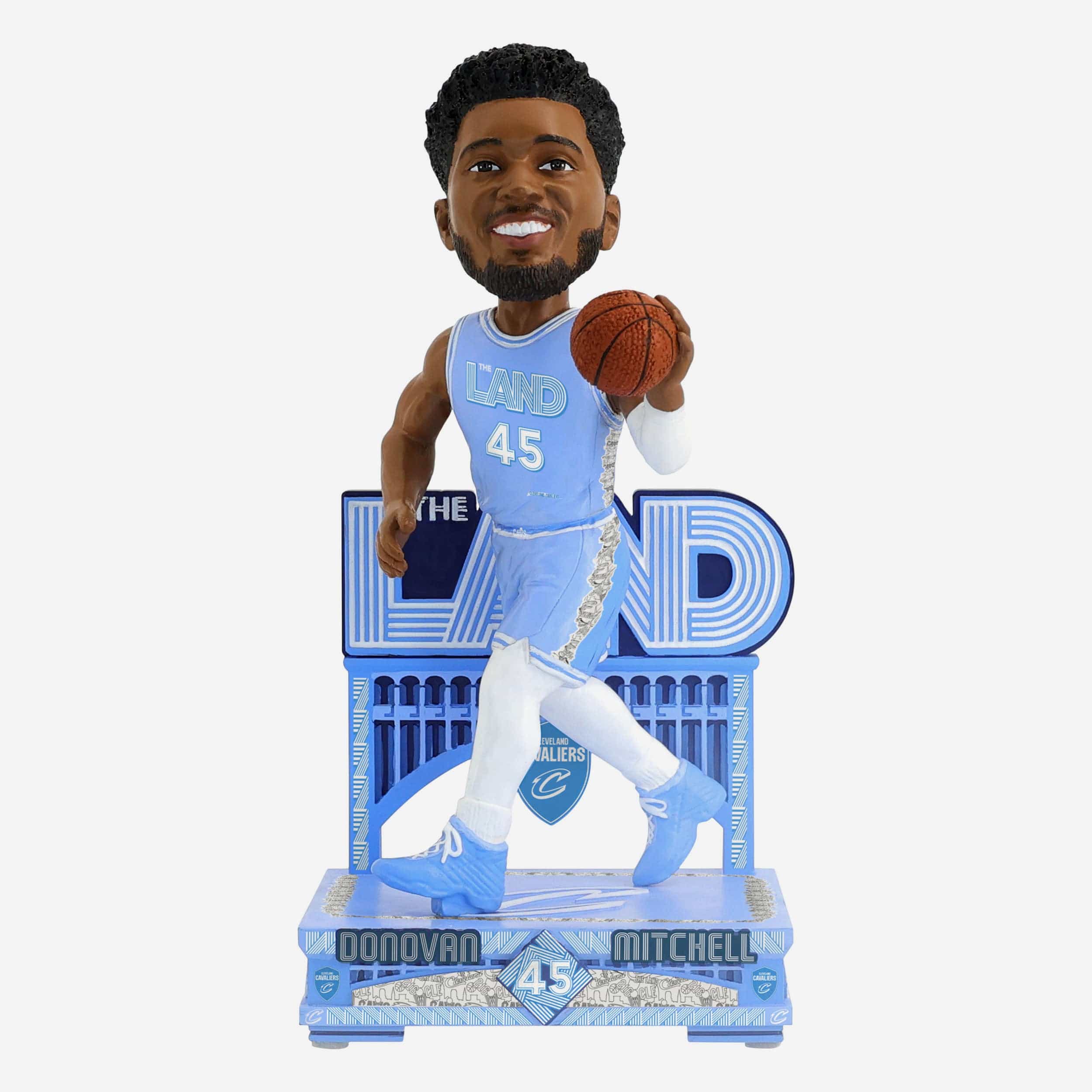 Donovan Mitchell Cleveland Cavaliers 2025 City Jersey Bobblehead