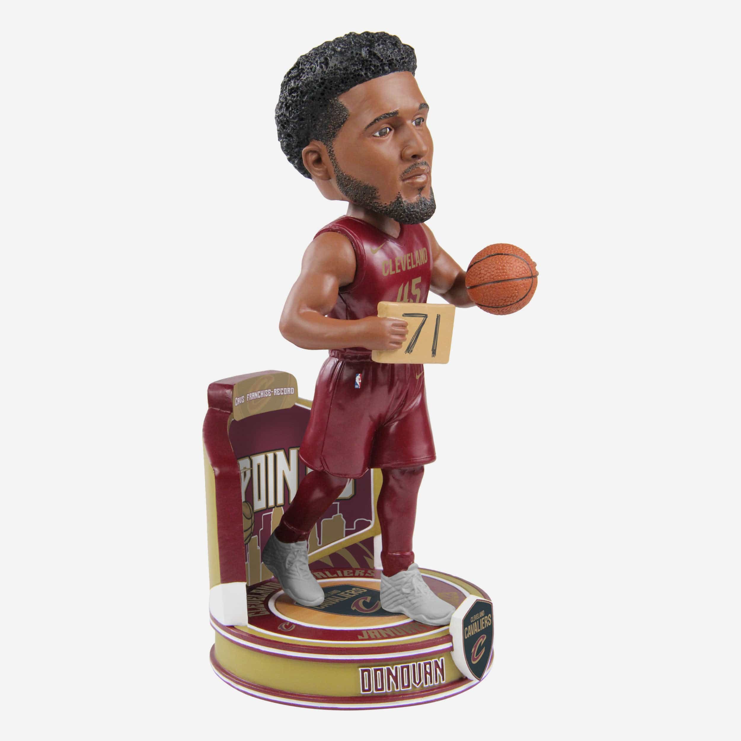 Donovan Mitchell Cleveland Cavaliers 71 Point Game Bobblehead - Image 4