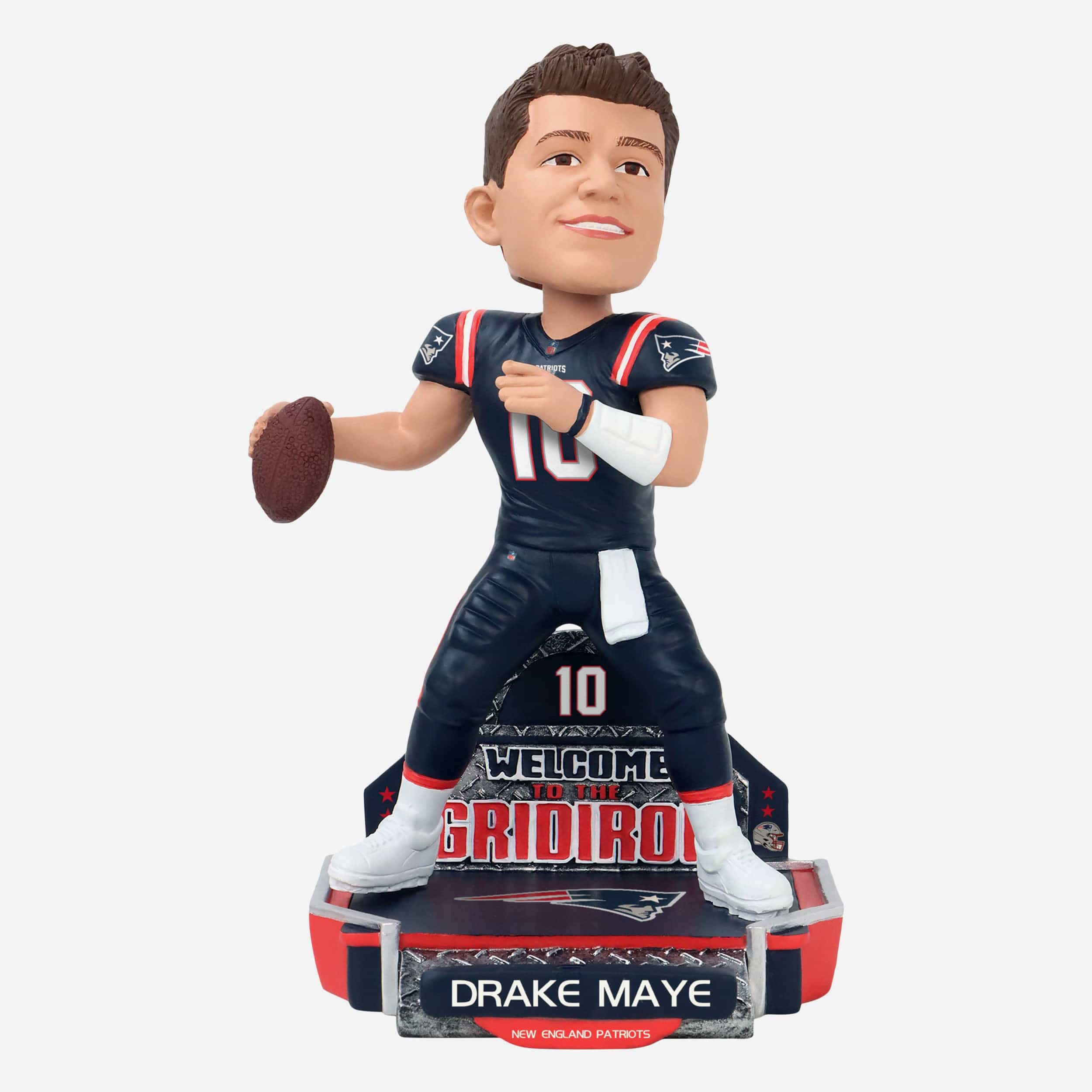 Drake Maye New England Patriots 2024 Rookie Series Bobblehead
