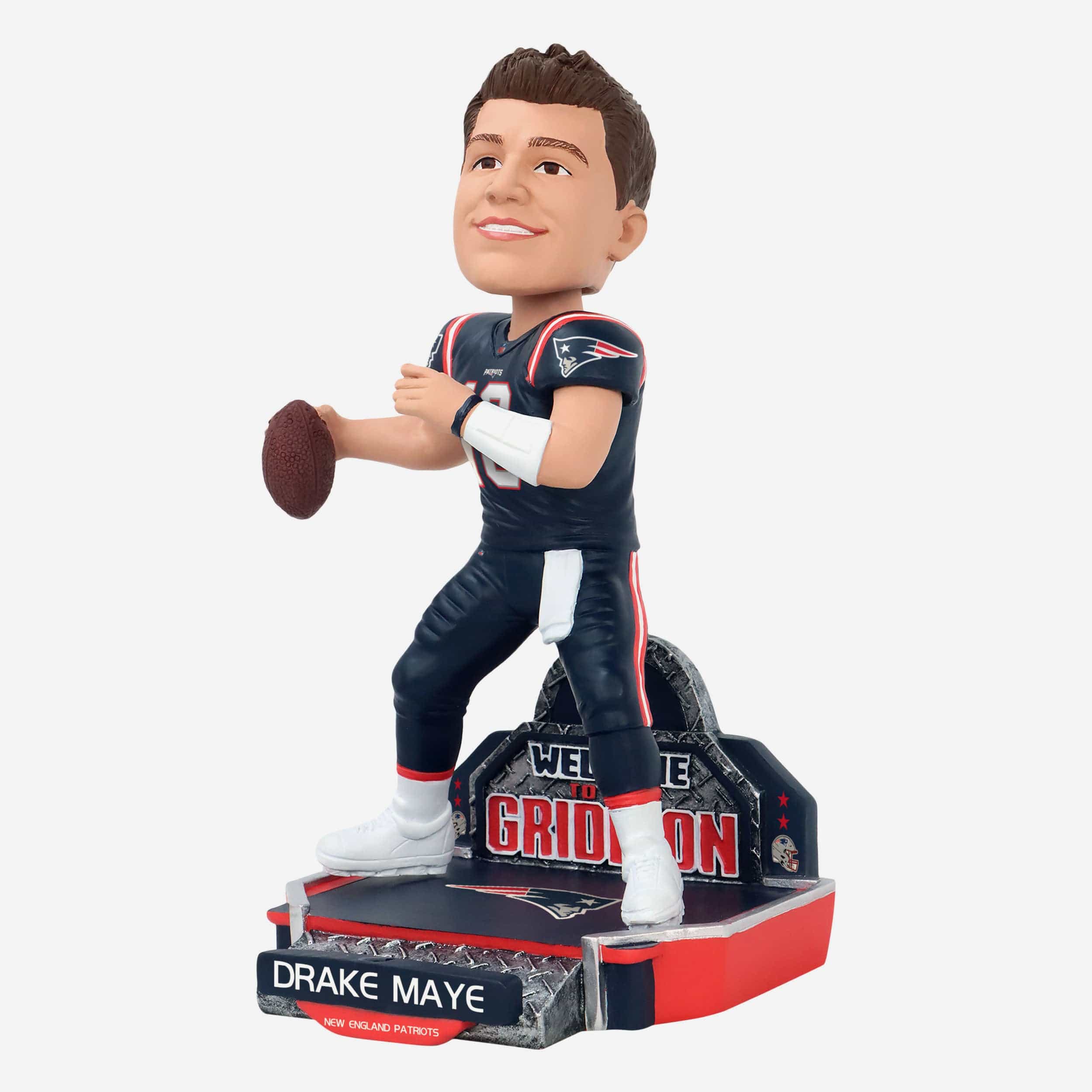 Drake Maye New England Patriots 2024 Rookie Series Bobblehead - Image 4